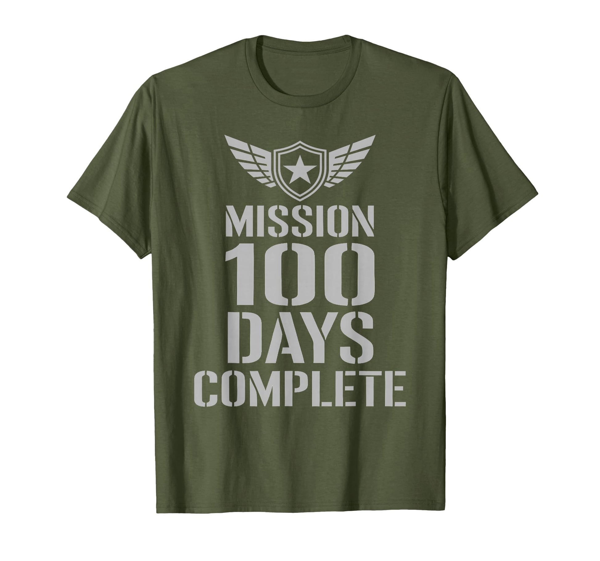 Proud Mission 100 Days School Complete T-Shirt - Unique Graphic Men Women - T-Shirt, Sweatshirt, Hoodie