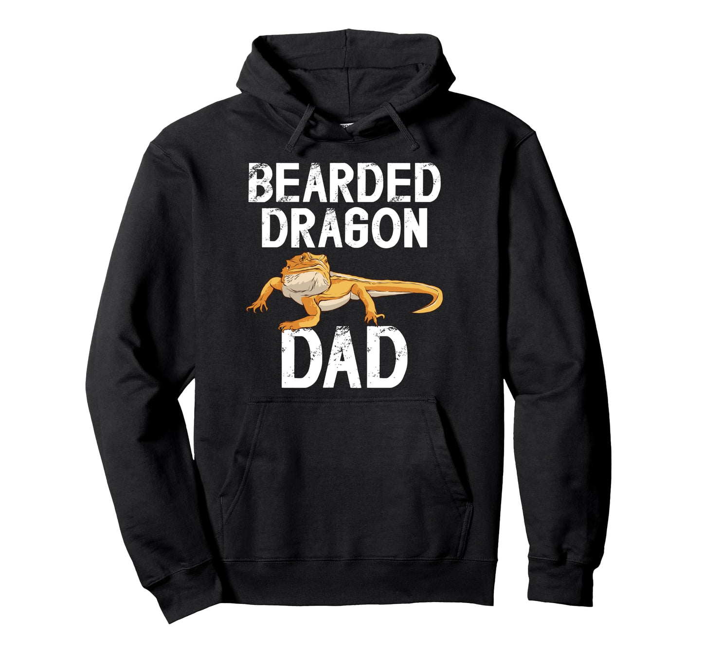 Bearded Dragon Dad Bearded Dragon Hoodie - Minimalist Print for Adults - T-Shirt, Sweatshirt, Hoodie