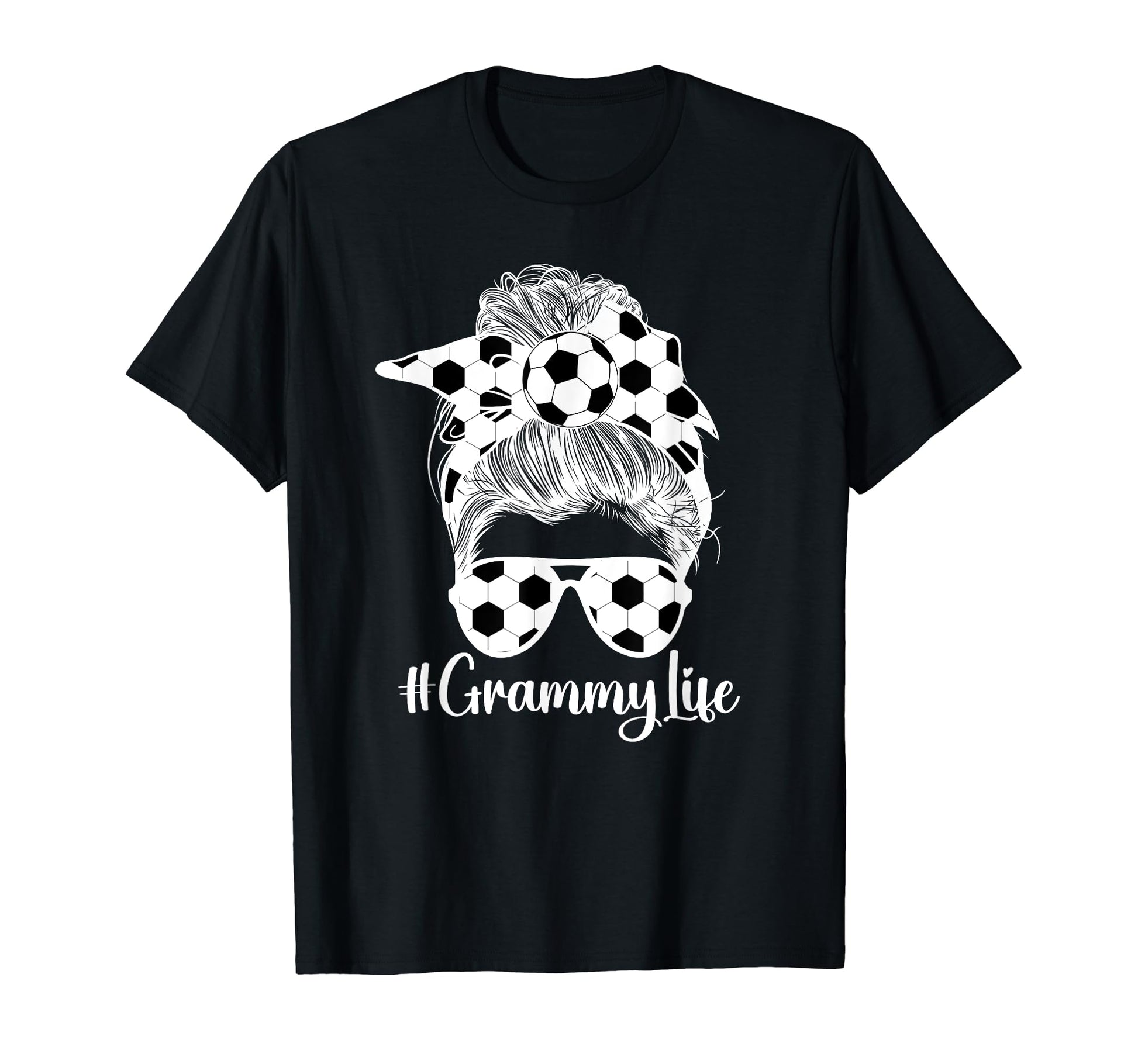 Grammy Life Soccer Grammy Soccer T-Shirt - Casual Everyday Wear Men Women - T-Shirt, Sweatshirt, Hoodie
