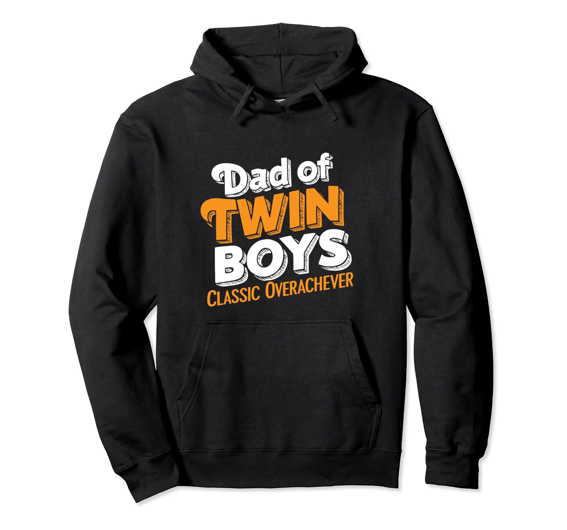 Twin Dad Novelty Funny Daddy Fathers Day Hoodie - Aesthetic Graphic Unisex - T-Shirt, Sweatshirt, Hoodie