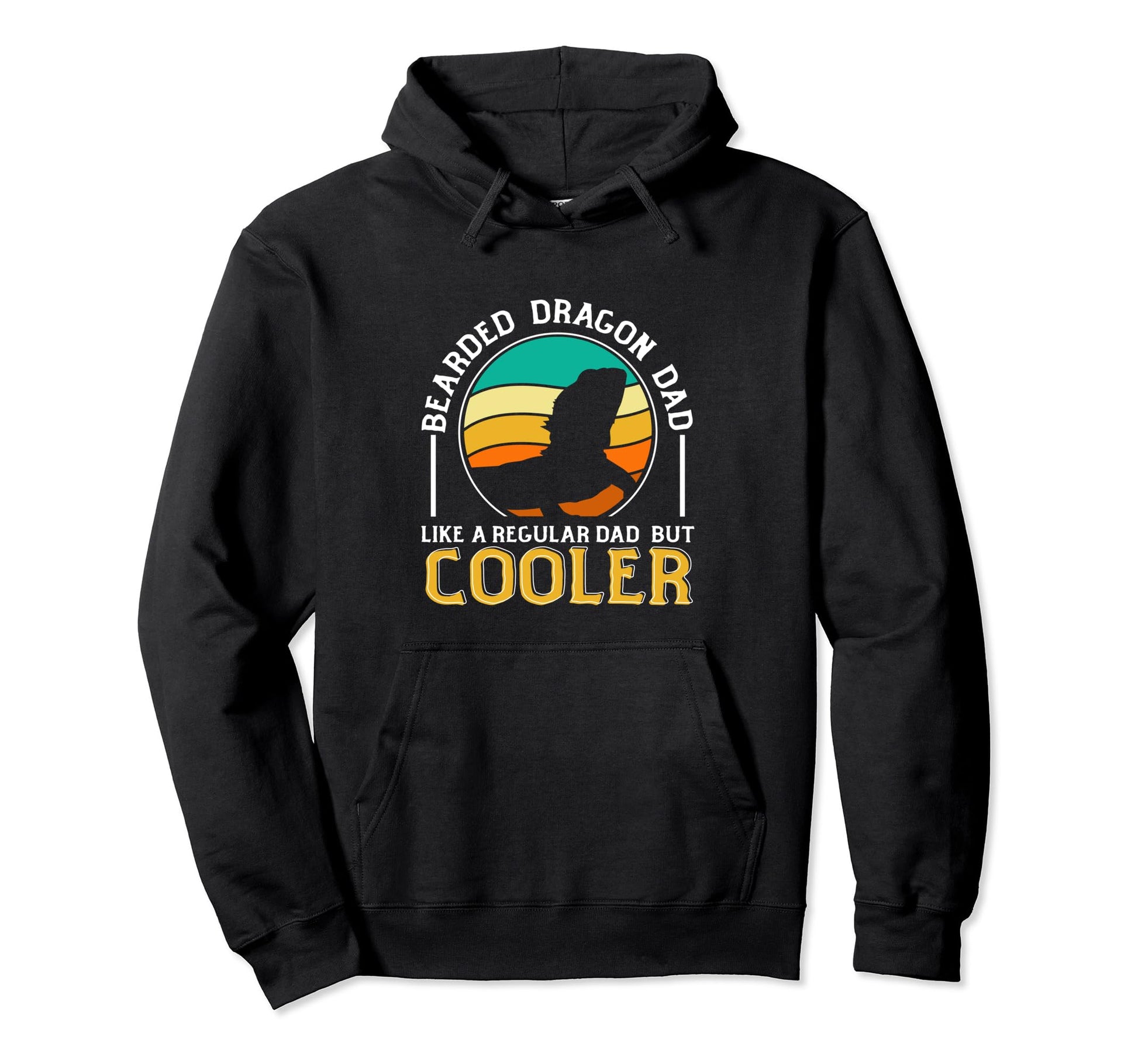 Bearded Dragon Dad Like Regular Dad Hoodie - Aesthetic Graphic for Adults - T-Shirt, Sweatshirt, Hoodie