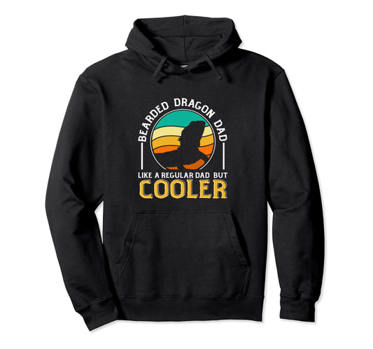 Bearded Dragon Dad Like Regular Dad Hoodie - Aesthetic Graphic for Adults - T-Shirt, Sweatshirt, Hoodie