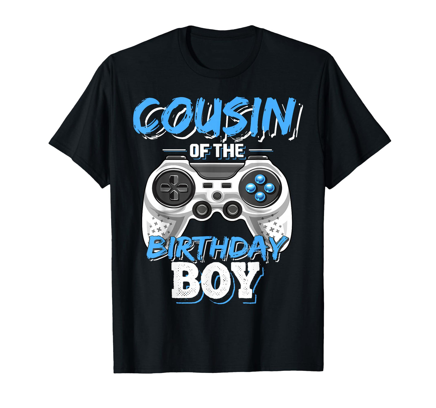 Cousin Birthday Matching Video Gamer T-Shirt - Custom Art Print Unisex - T-Shirt, Sweatshirt, Hoodie