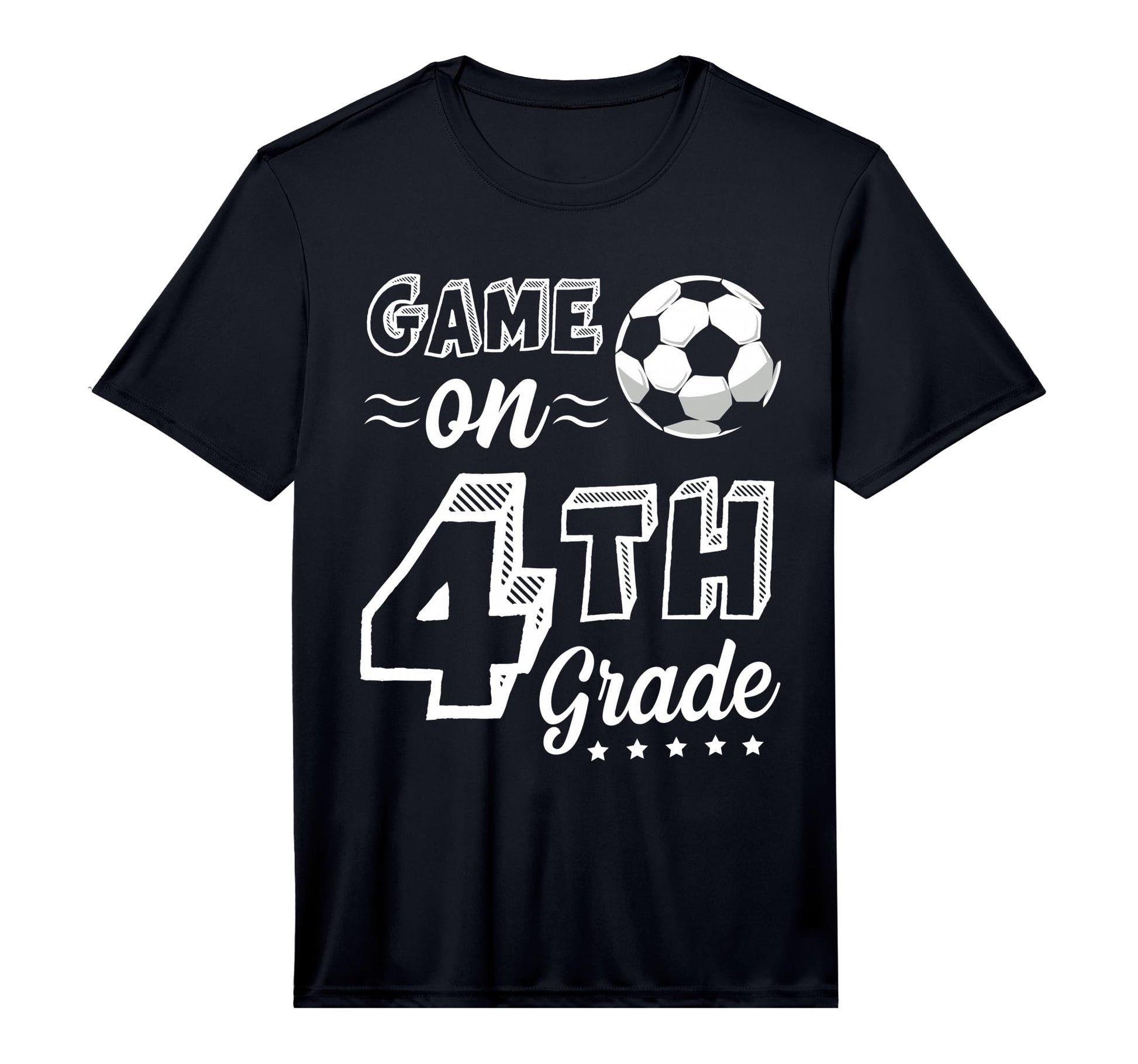 Game 4Th Grade Soccer First Day School T-Shirt - Graphic Print Men Women - T-Shirt, Sweatshirt, Hoodie