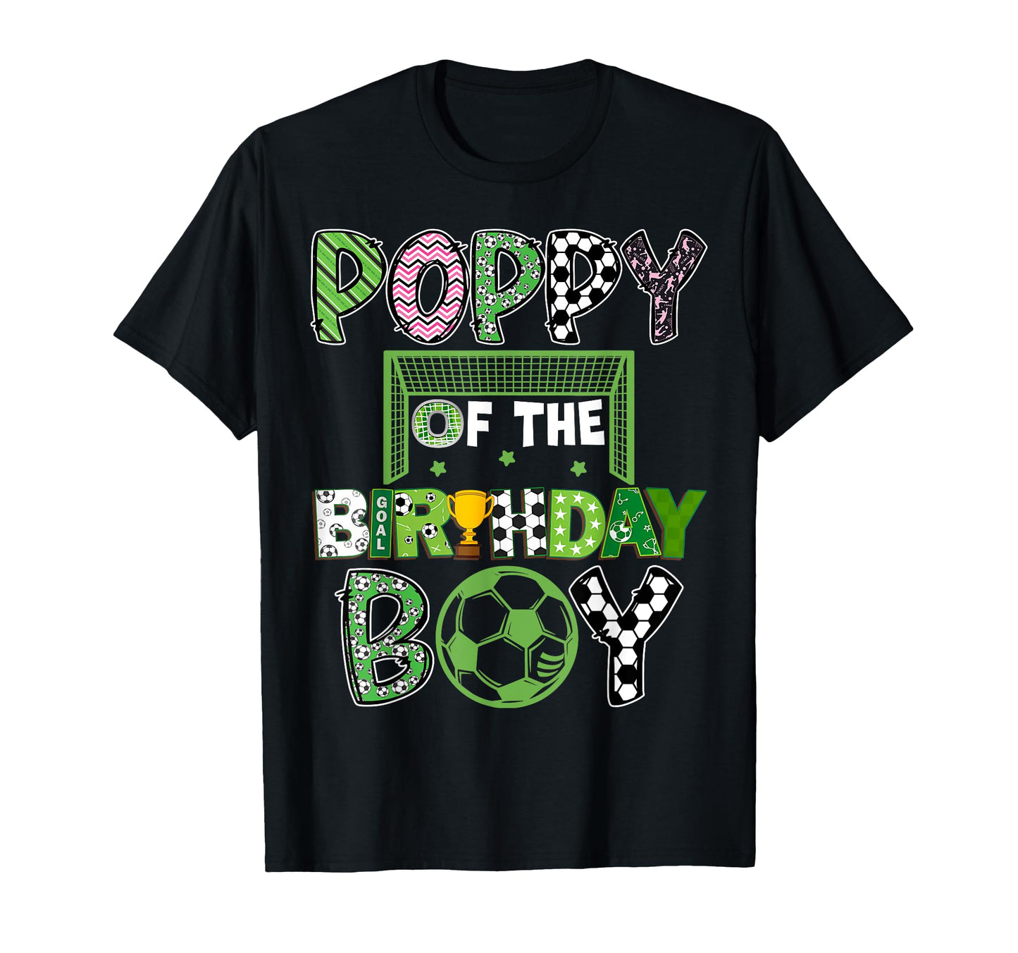 Poppy Birthday Soccer Player Birthday T-Shirt - Custom Art Print for Adults - T-Shirt, Sweatshirt, Hoodie
