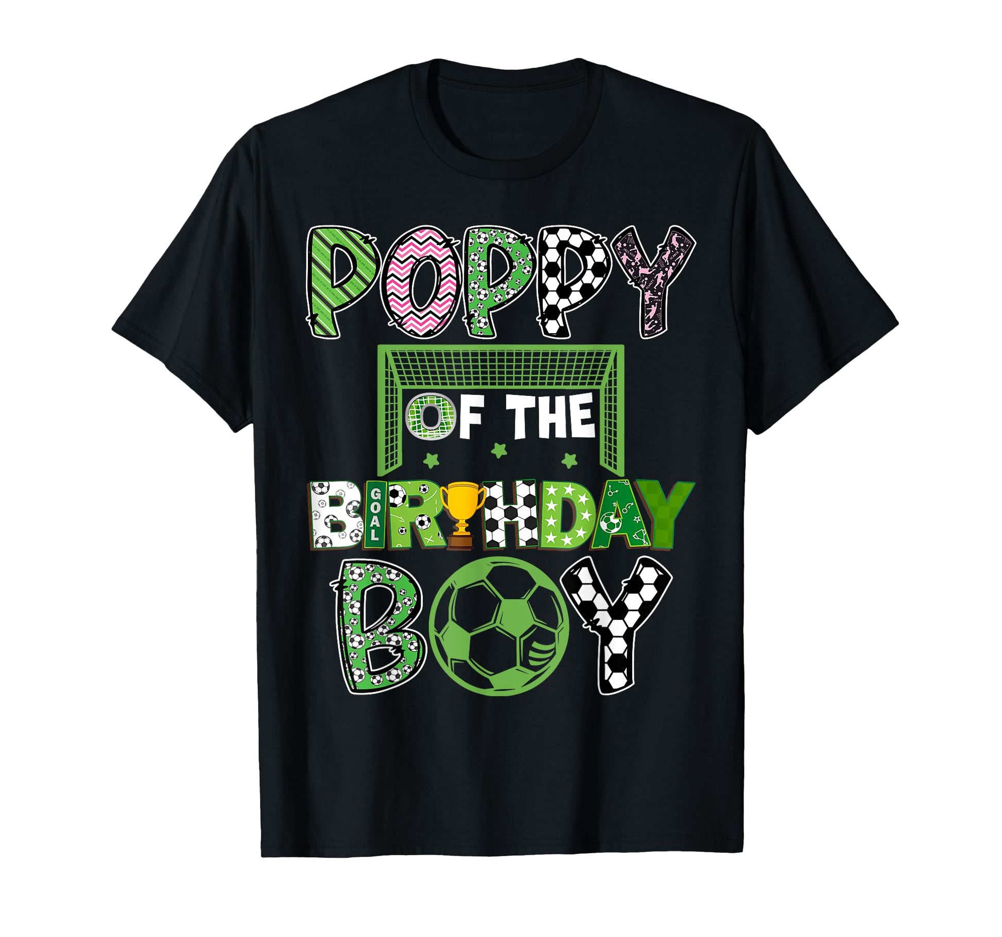 Poppy Birthday Soccer Player Birthday T-Shirt - Custom Art Print for Adults - T-Shirt, Sweatshirt, Hoodie