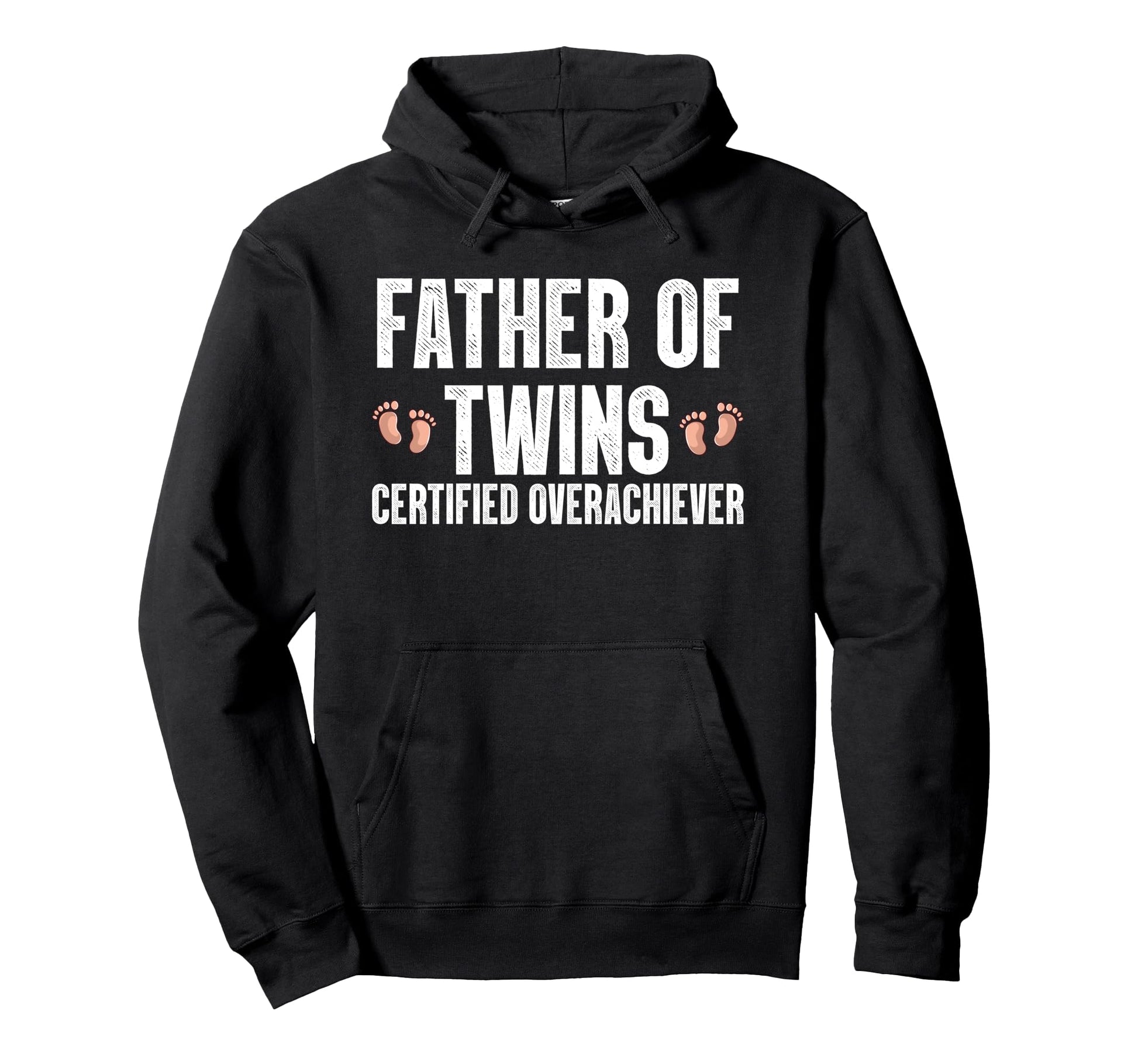 Father Twins Dad Fathers Day Funny Hoodie - Streetwear Style for Adults - T-Shirt, Sweatshirt, Hoodie