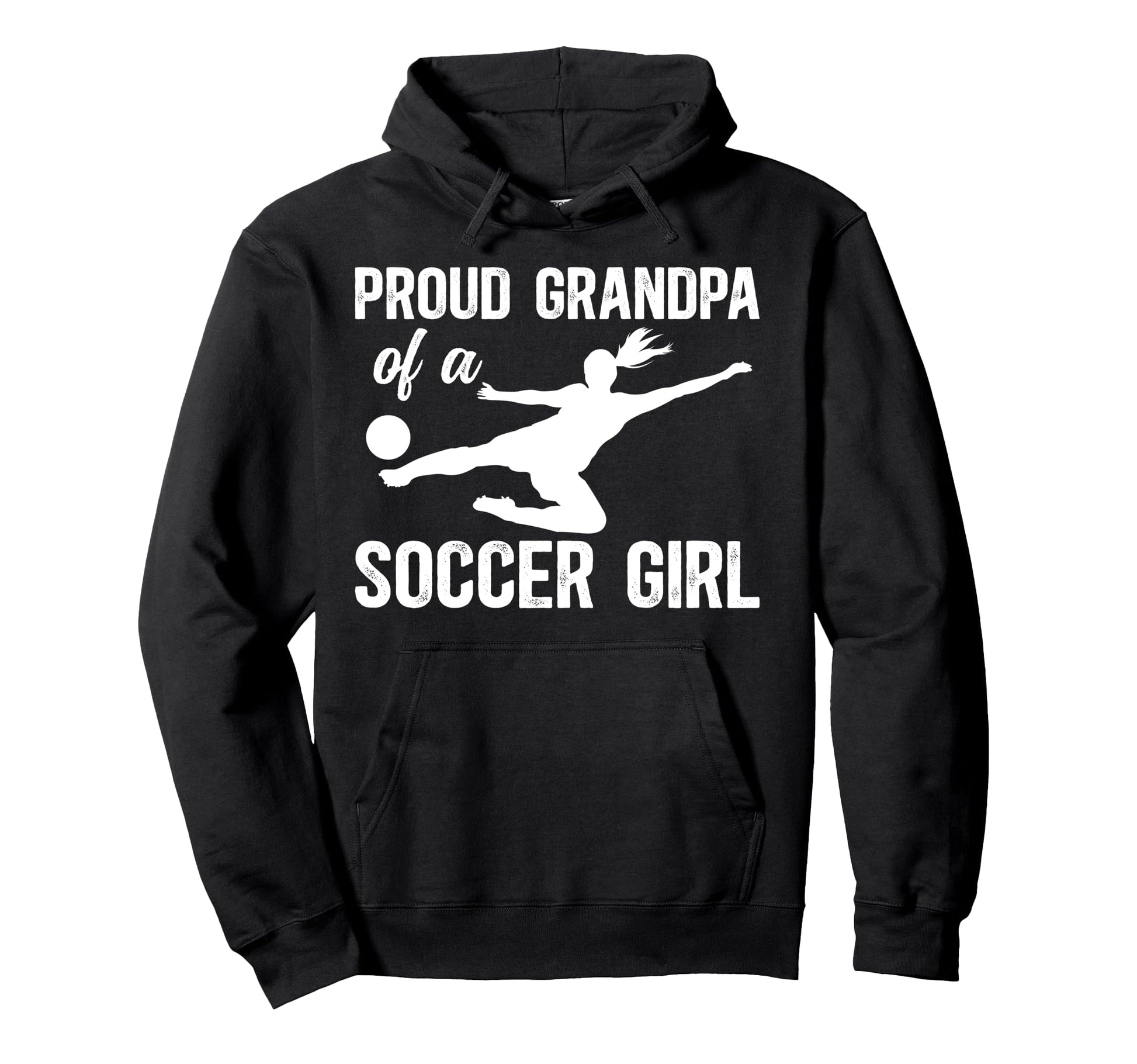 Proud Soccer Grandpa Soccer Player Hoodie - Casual Everyday Wear Men Women - T-Shirt, Sweatshirt, Hoodie