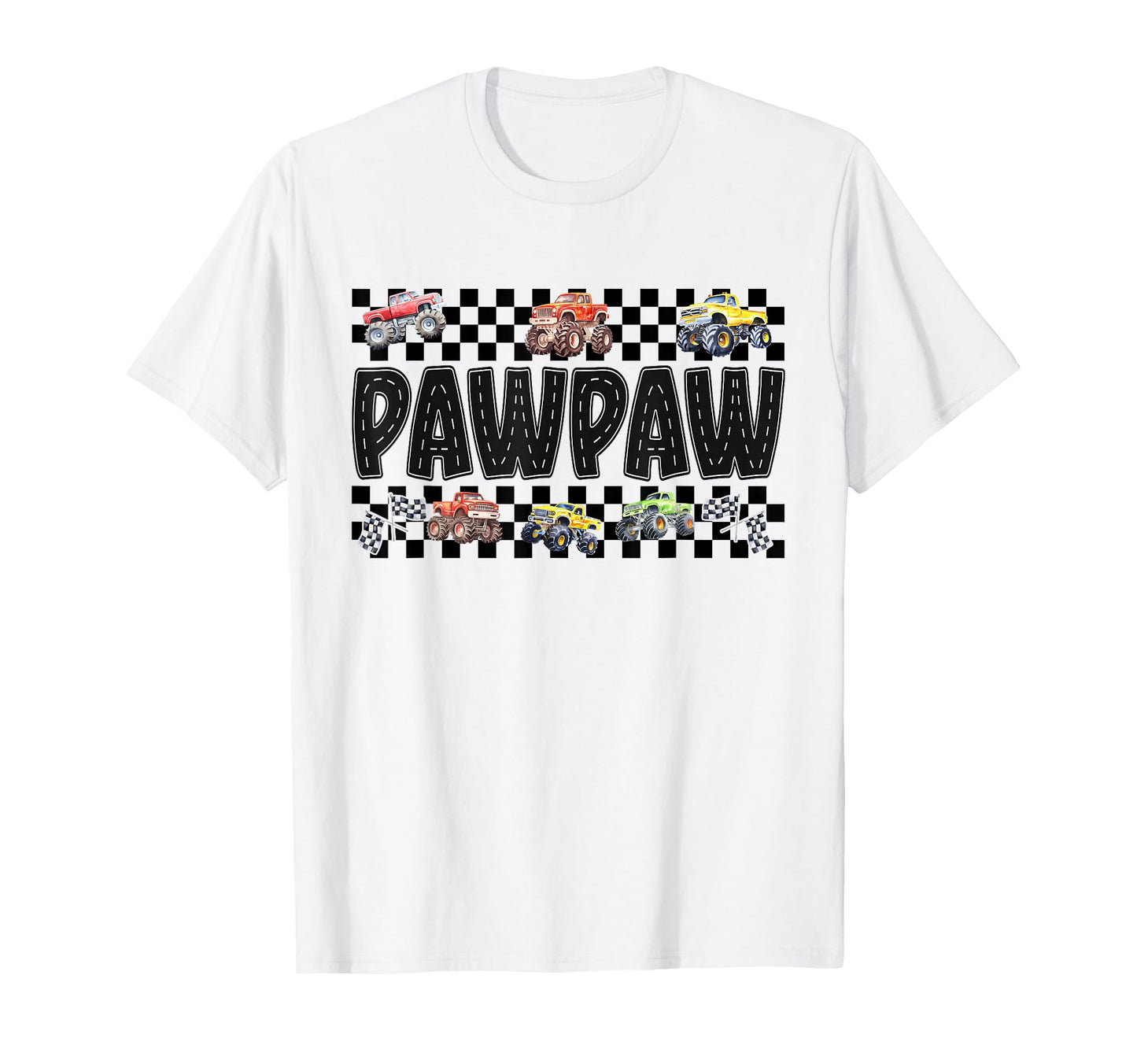 Pawpaw Monster Truck Family Crew T-Shirt - Fun Novelty Design for Adults - T-Shirt, Sweatshirt, Hoodie