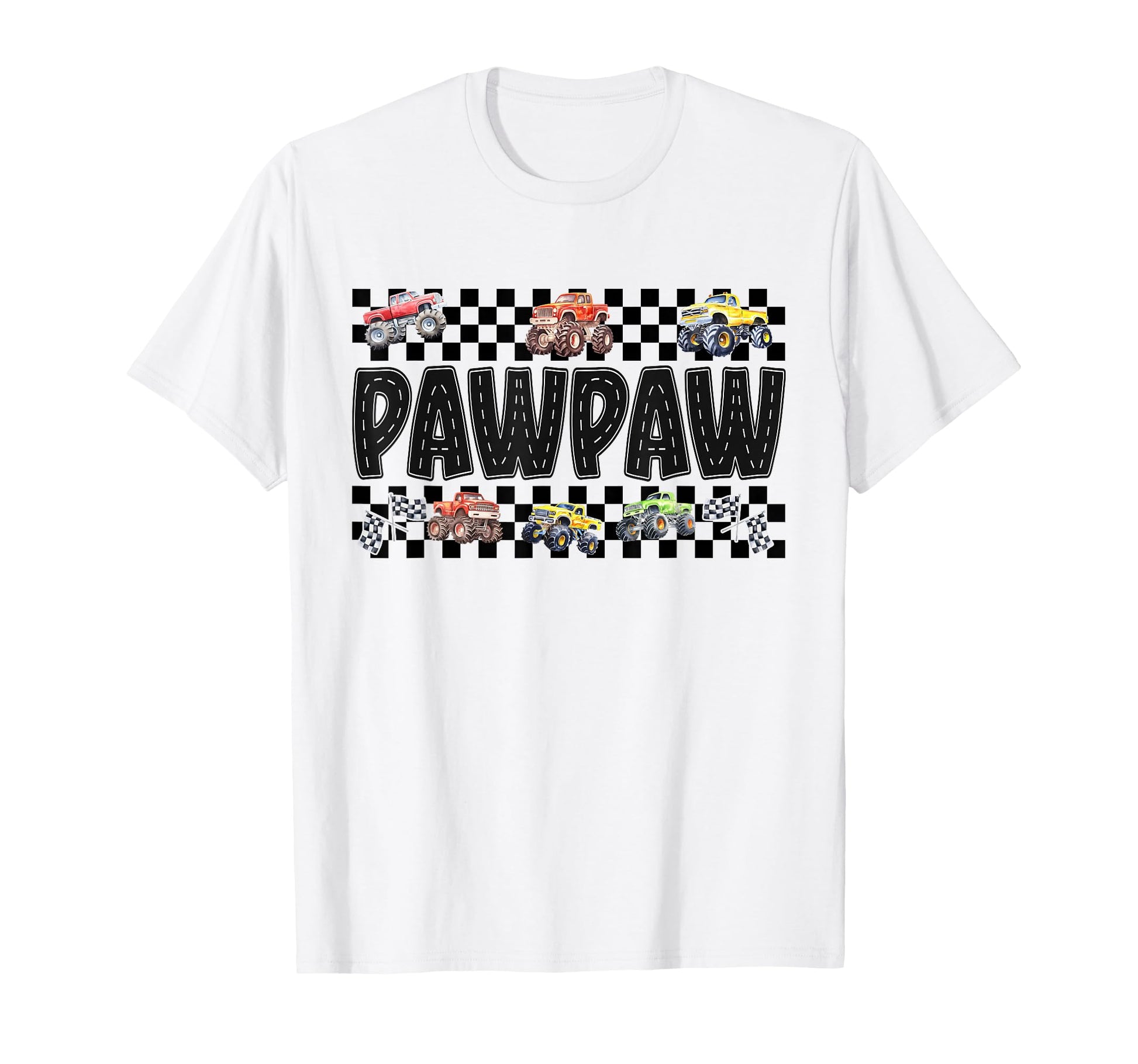 Pawpaw Monster Truck Family Crew T-Shirt - Fun Novelty Design for Adults - T-Shirt, Sweatshirt, Hoodie