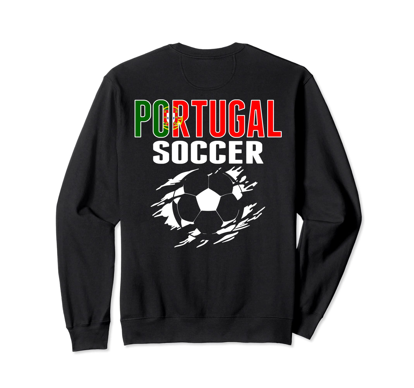 Portugal Soccer Lovers Jersey Sweatshirt - Fun Novelty Design Men Women - T-Shirt, Sweatshirt, Hoodie