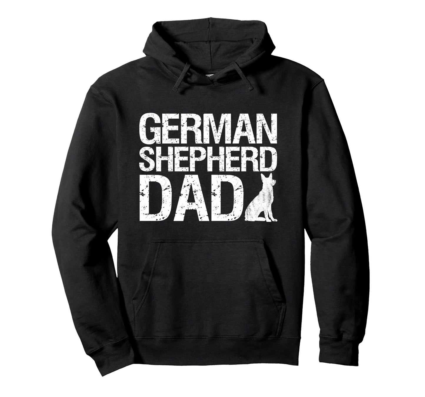 German Shepherd Dad Funny Dog Lover Hoodie - Unique Graphic Men Women - T-Shirt, Sweatshirt, Hoodie