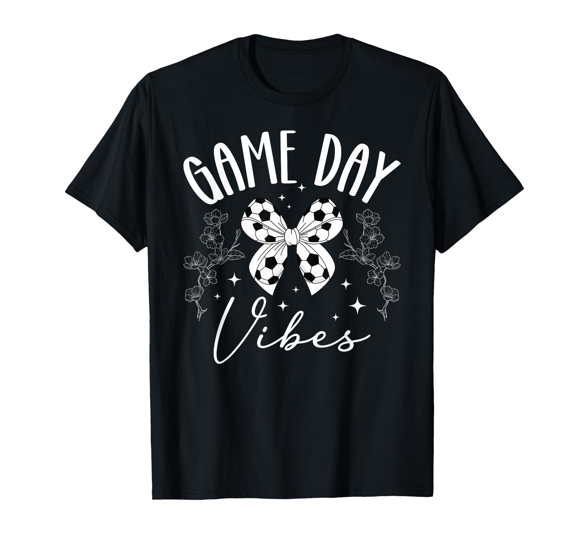 Game Day Vibes Soccer Game Day T-Shirt - Aesthetic Graphic for Adults - T-Shirt, Sweatshirt, Hoodie