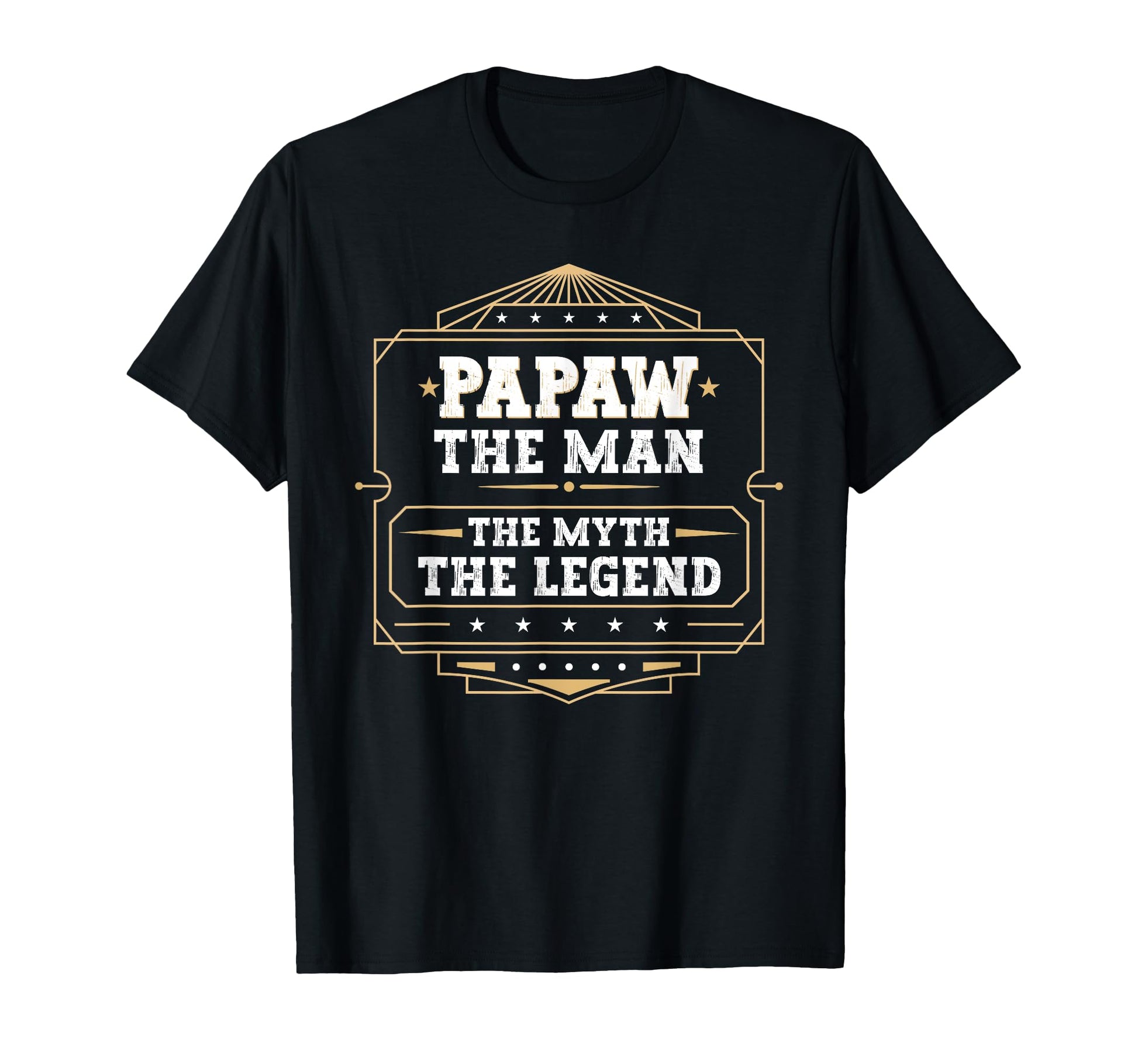 Papaw Myth Legend Dad Grandpa T-Shirt - Unique Graphic Unisex - T-Shirt, Sweatshirt, Hoodie