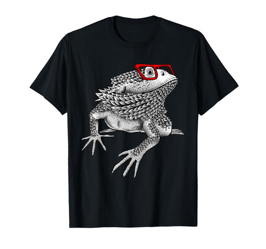 Bearded Dragon Reptile Lover Lizard T-Shirt - Graphic Print for Adults - T-Shirt, Sweatshirt, Hoodie