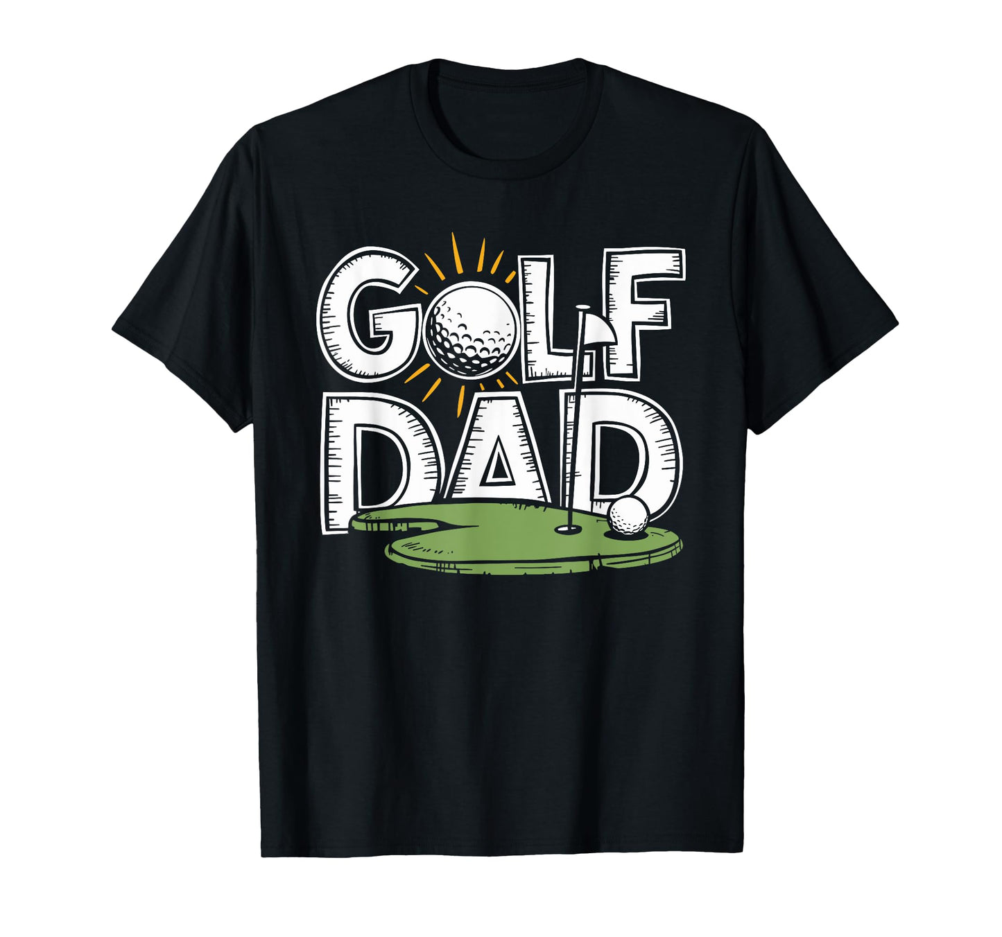 Golfer Dad Golf Dad Golf Player Golf T-Shirt - Trendy Graphic Men Women - T-Shirt, Sweatshirt, Hoodie