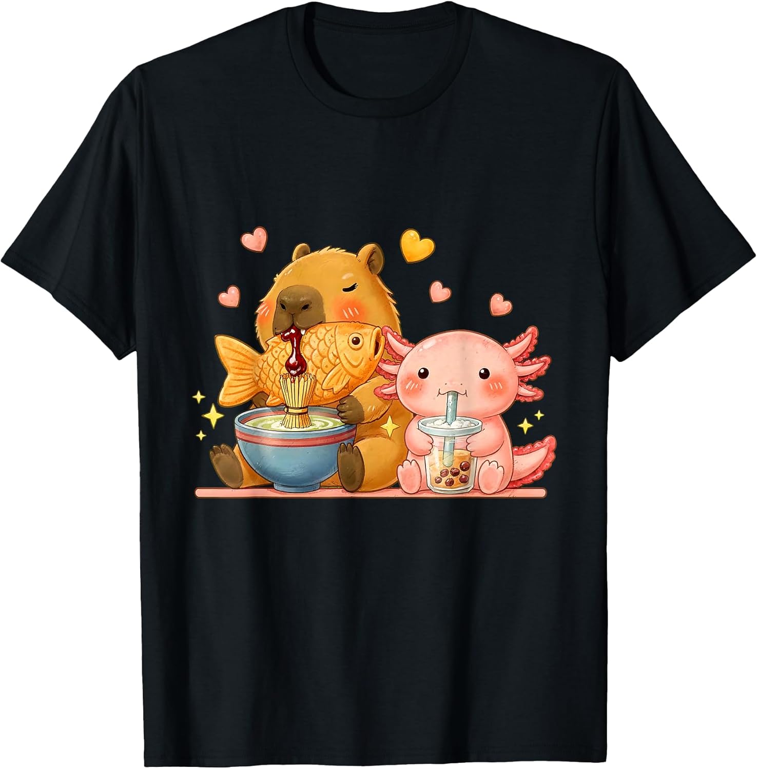 Cute Axolotl Outfits Unisex T-shirt, Sweatshirt, Hoodie, Long Sleeve Tee - T-Shirt, Sweatshirt, Hoodie