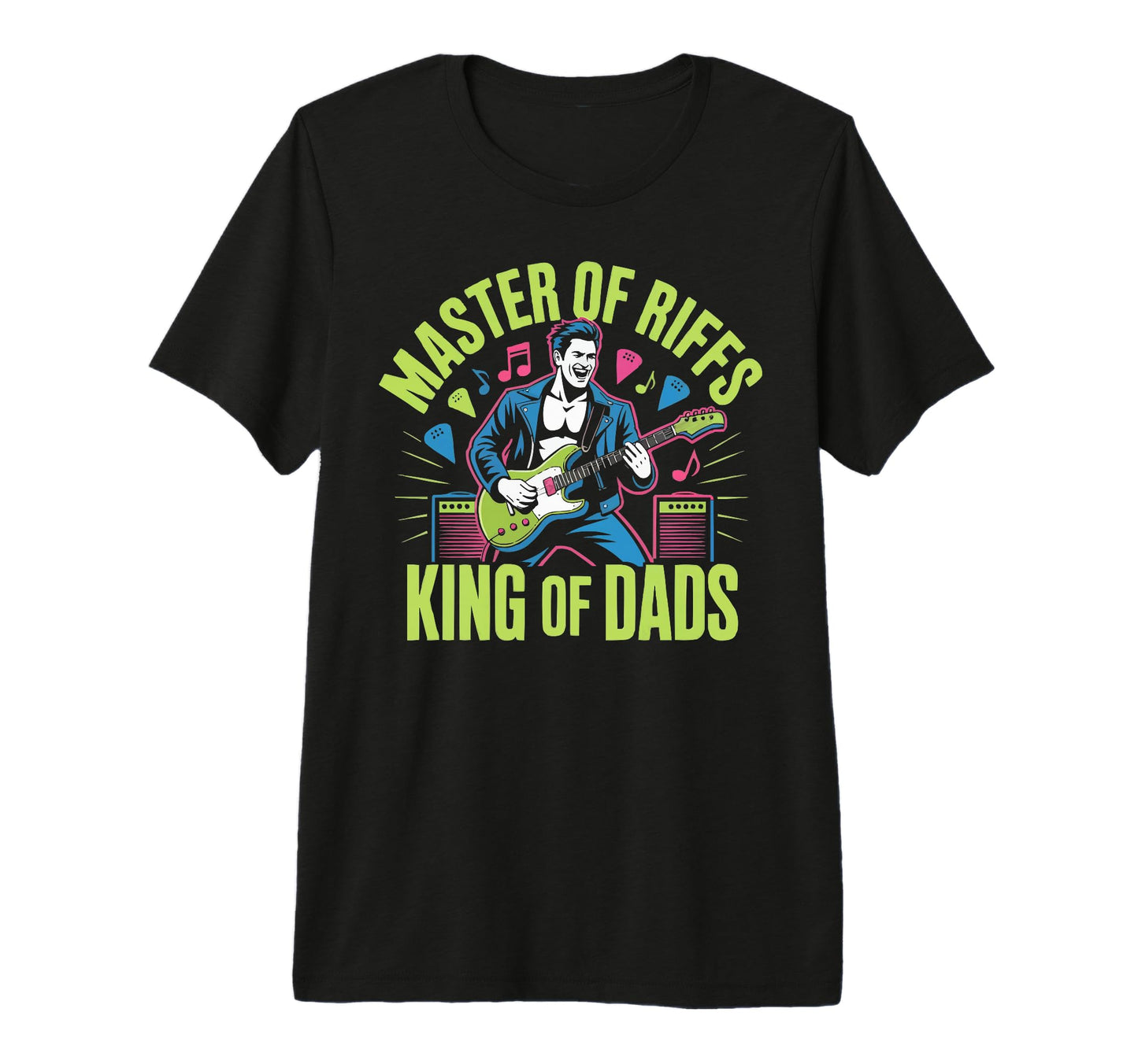 Guitarist Dad Guitar Player Daddy T-Shirt - Minimalist Print Unisex - T-Shirt, Sweatshirt, Hoodie
