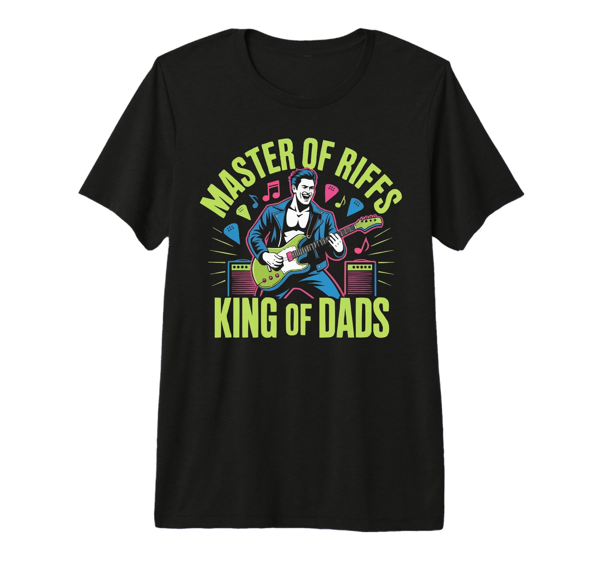 Guitarist Dad Guitar Player Daddy T-Shirt - Minimalist Print Unisex - T-Shirt, Sweatshirt, Hoodie