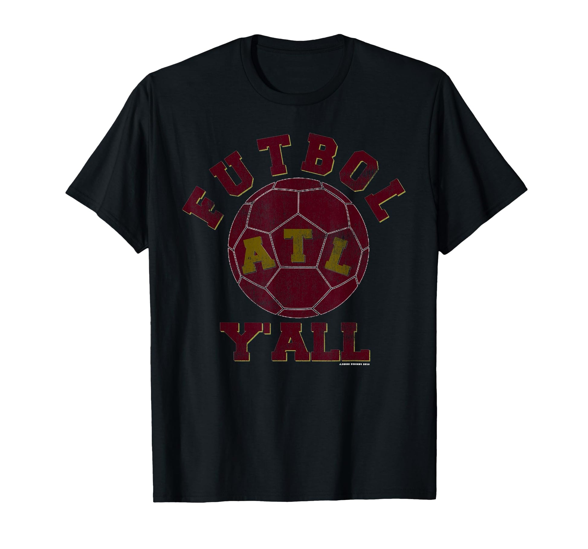 Futbol Yall Atl Atlanta Soccer T-Shirt - Aesthetic Graphic for Adults - T-Shirt, Sweatshirt, Hoodie