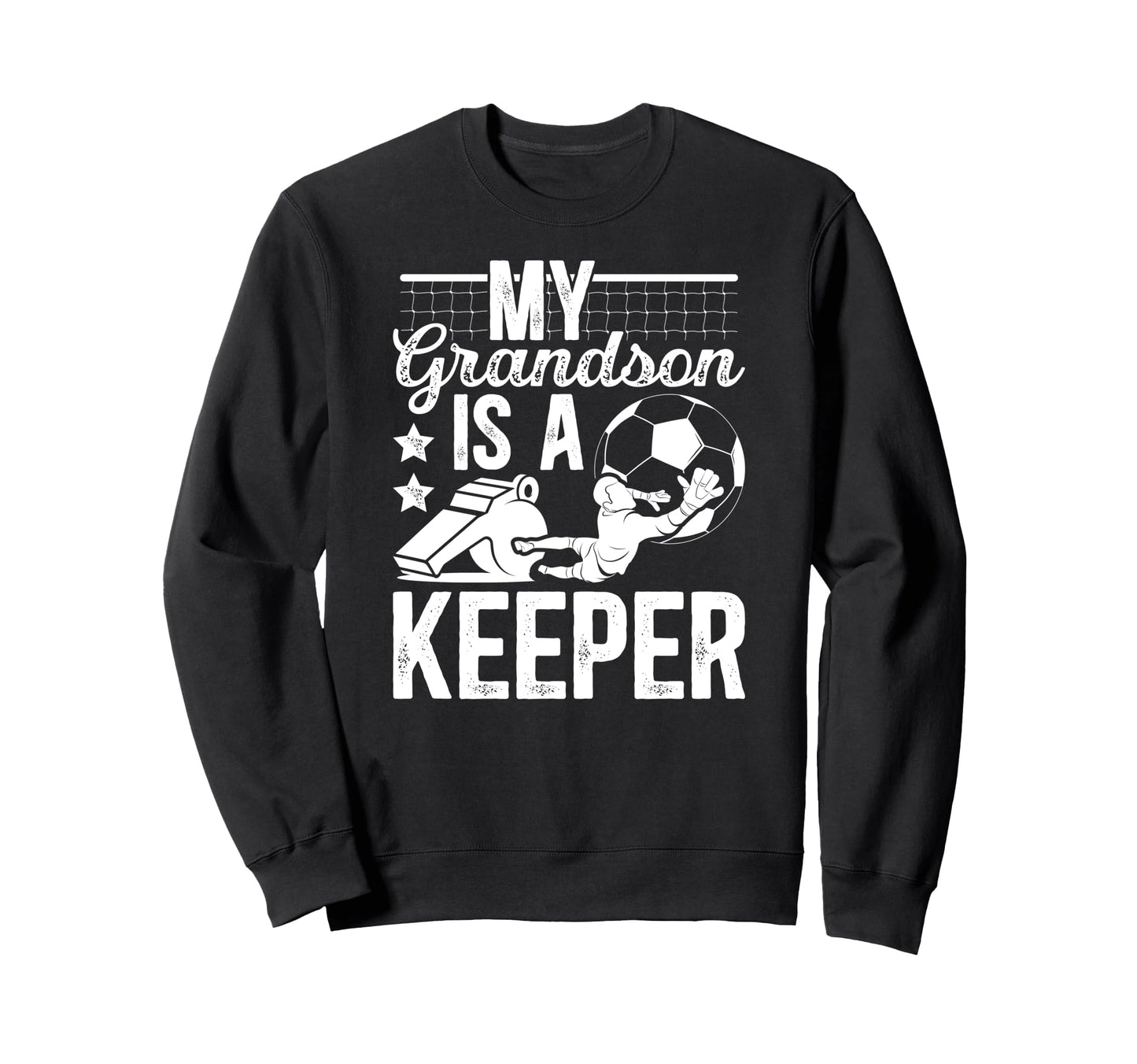 Proud Soccer Keeper Pop Pop Sweatshirt - Fun Novelty Design for Adults - T-Shirt, Sweatshirt, Hoodie