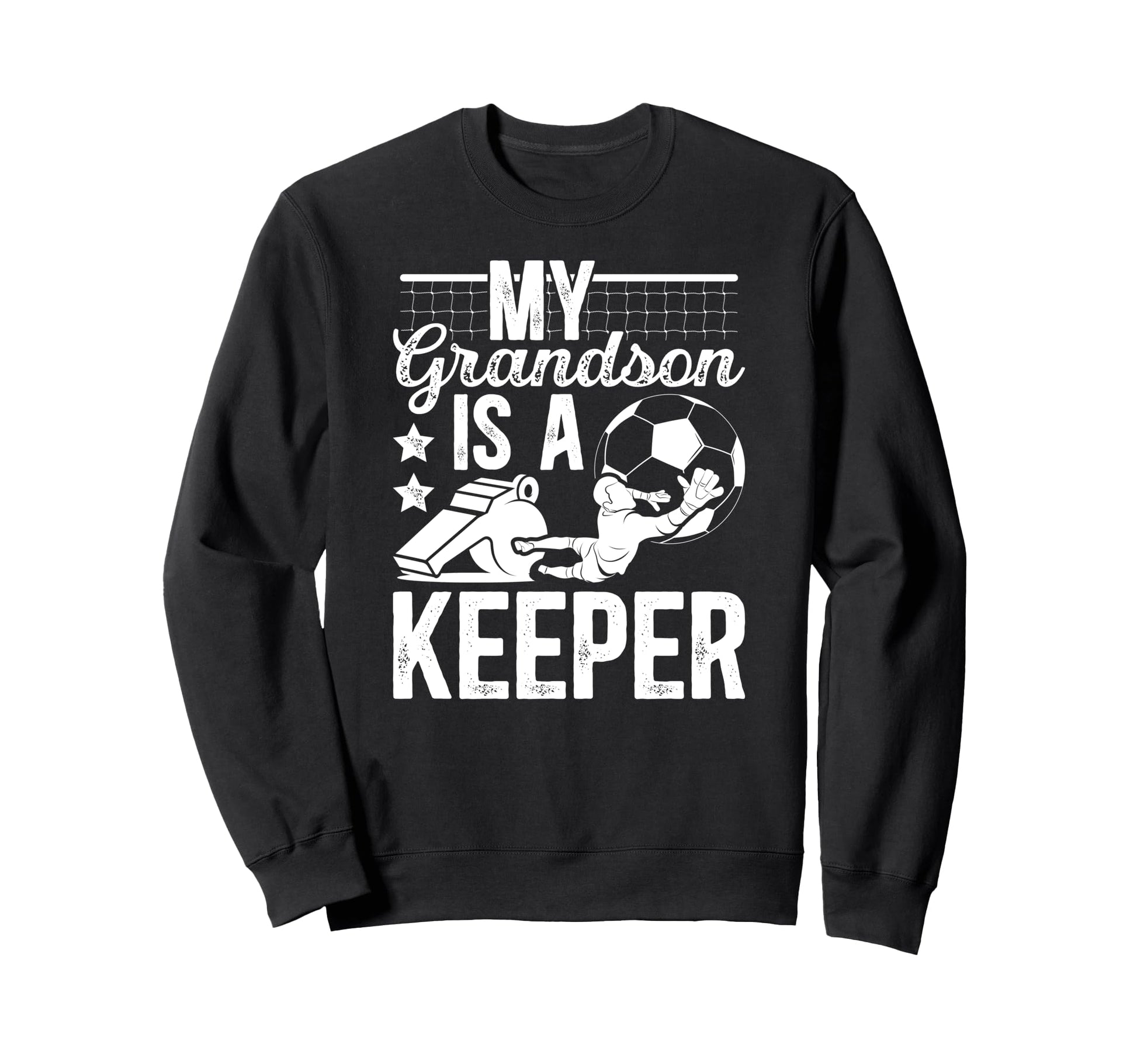 Proud Soccer Keeper Pop Pop Sweatshirt - Fun Novelty Design for Adults - T-Shirt, Sweatshirt, Hoodie