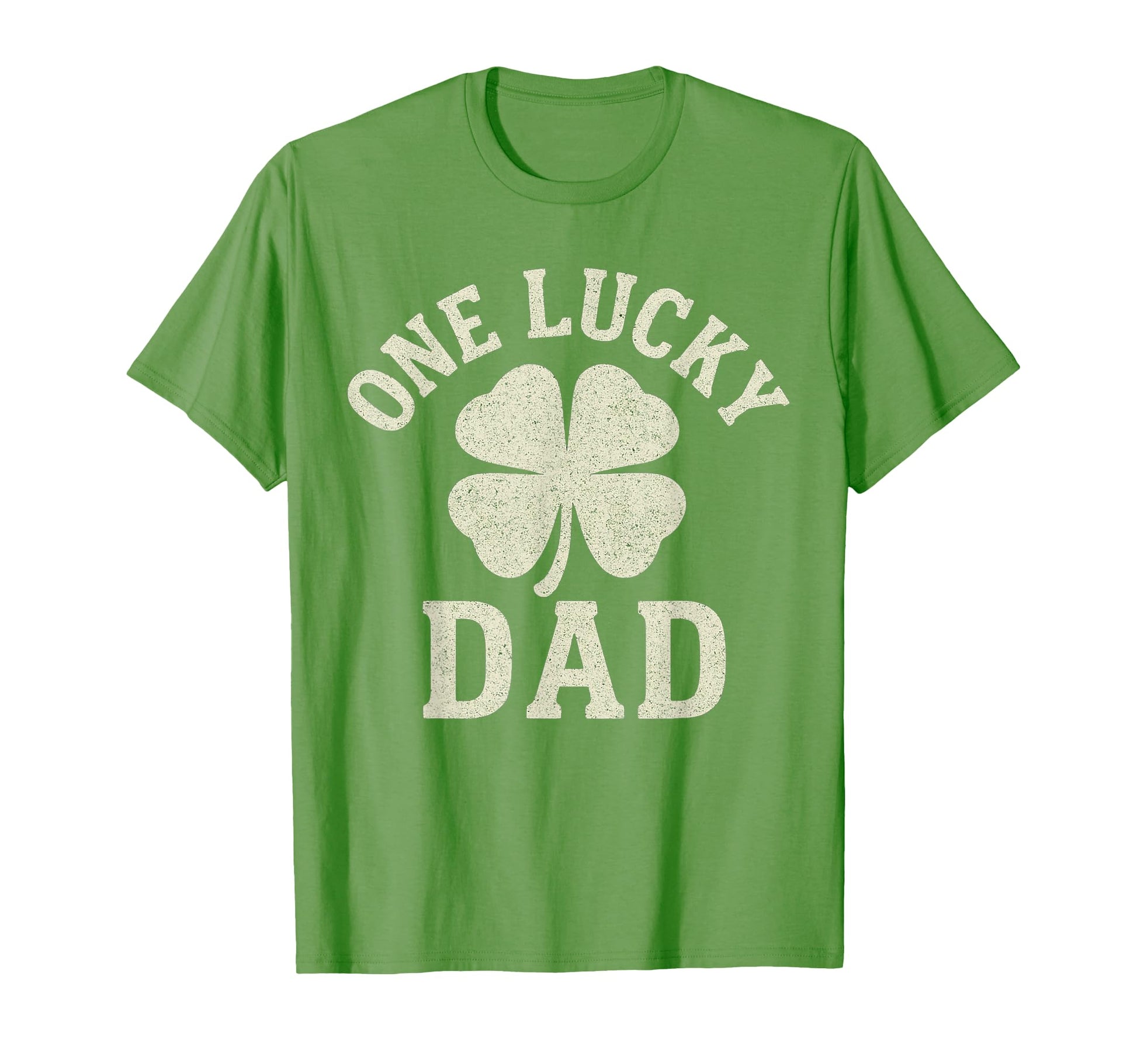 One Lucky Dad St Patricks Day Funny Papa T-Shirt - Trendy Graphic Unisex - T-Shirt, Sweatshirt, Hoodie