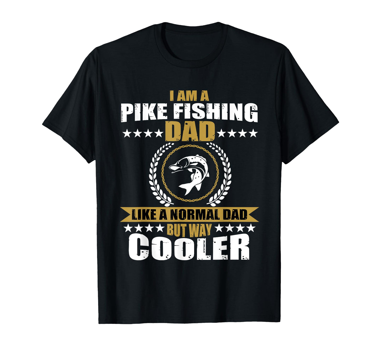Pike Fishing Dad Game Fishing T-Shirt - Minimalist Print Unisex - T-Shirt, Sweatshirt, Hoodie