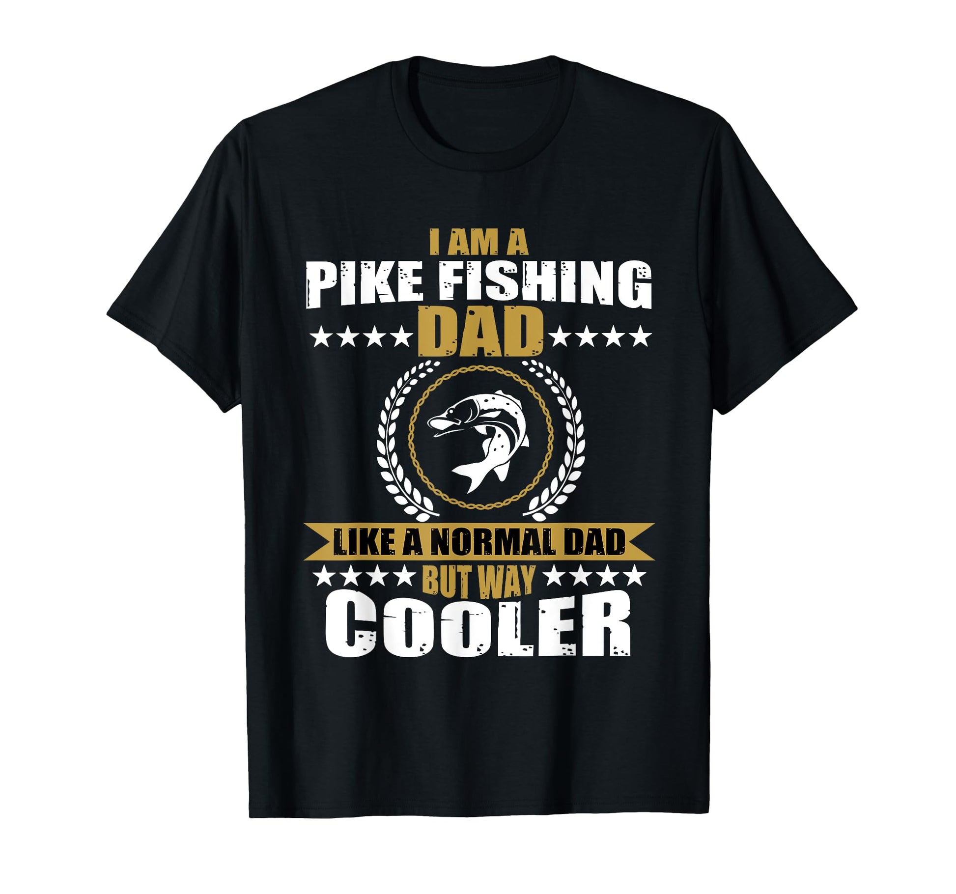 Pike Fishing Dad Game Fishing T-Shirt - Minimalist Print Unisex - T-Shirt, Sweatshirt, Hoodie