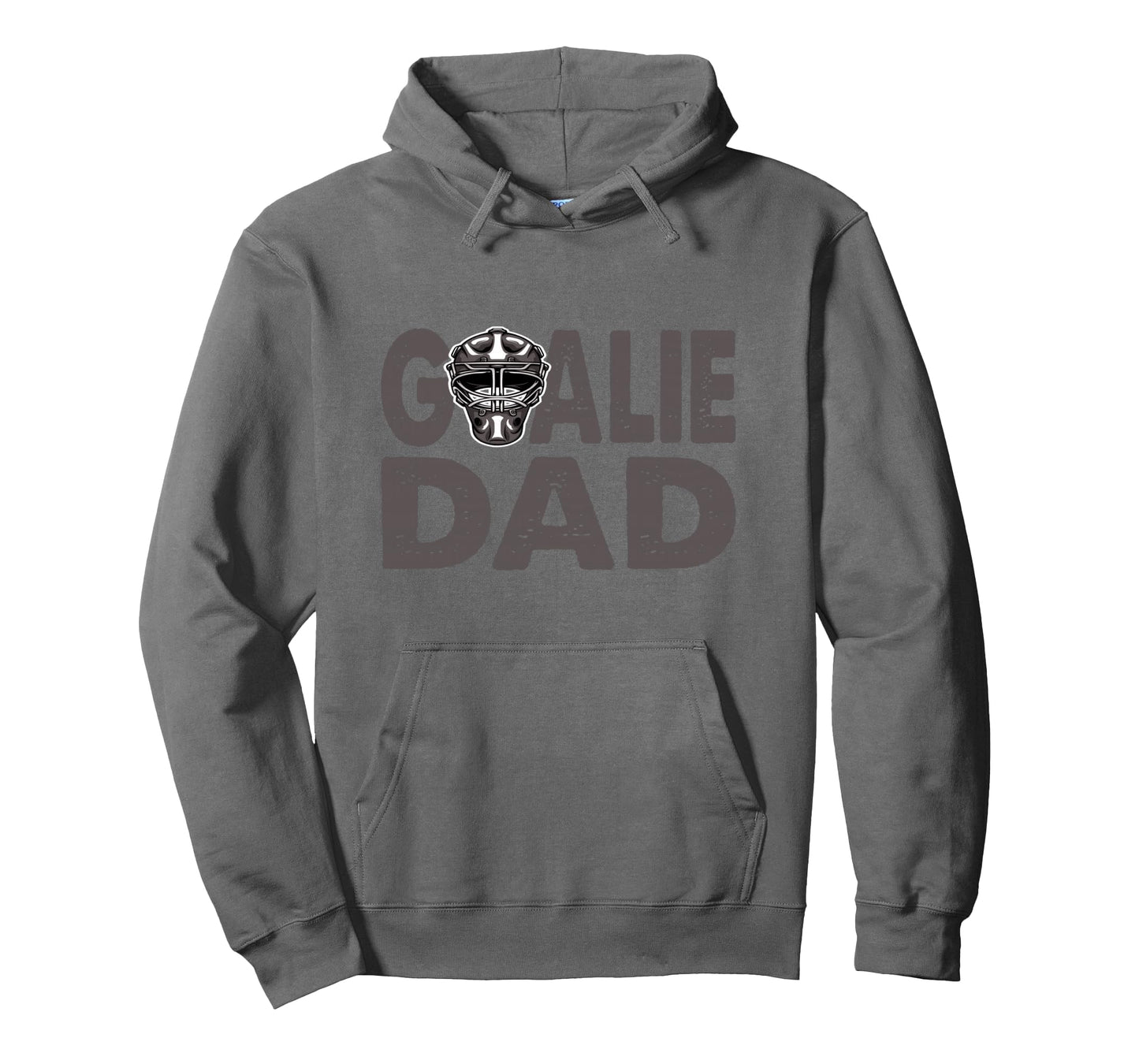 Ice Hockey Goalkeeper Dad Hoodie - Trendy Graphic for Adults - T-Shirt, Sweatshirt, Hoodie