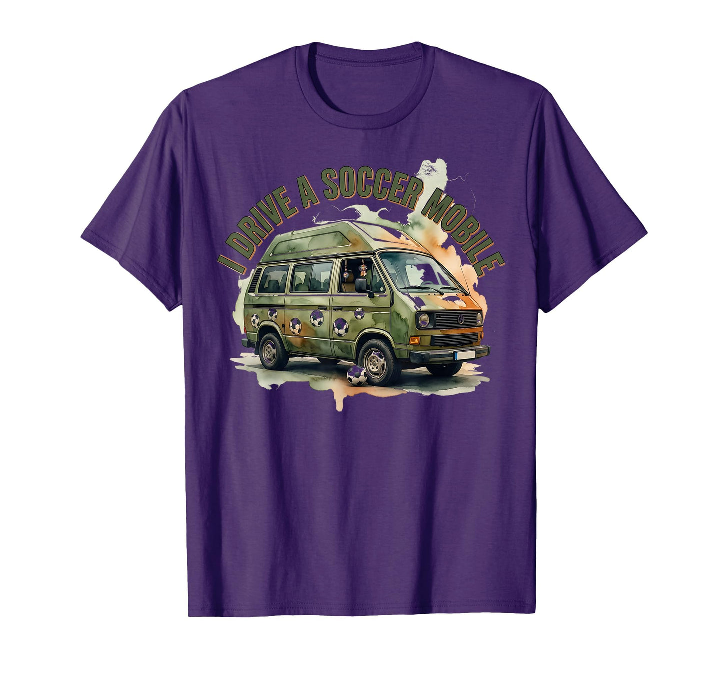 I Drive Soccer Mobile Soccer Mom T-Shirt - Aesthetic Graphic Unisex - T-Shirt, Sweatshirt, Hoodie