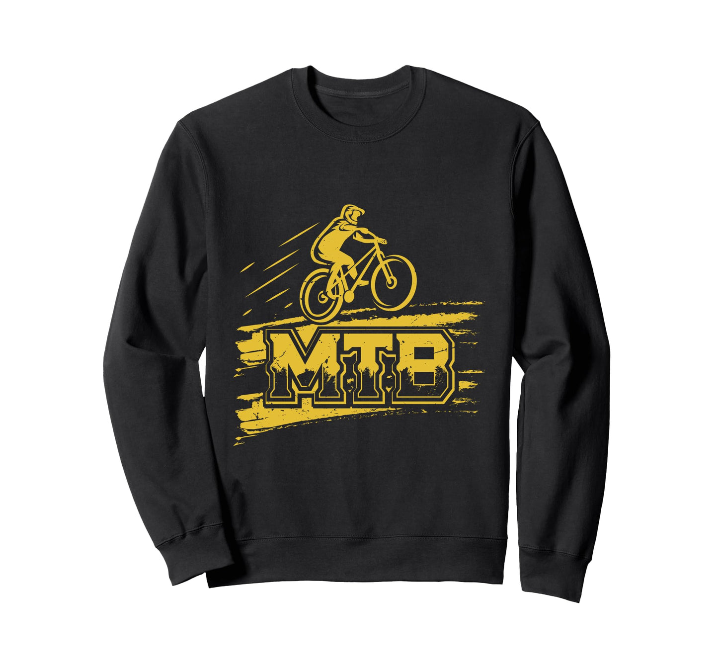 Mountain Bike Dad Mountain Sweatshirt - Casual Everyday Wear for Adults - T-Shirt, Sweatshirt, Hoodie