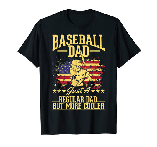Baseball Dad Usa Baseball Father T-Shirt - Trendy Graphic Unisex - T-Shirt, Sweatshirt, Hoodie