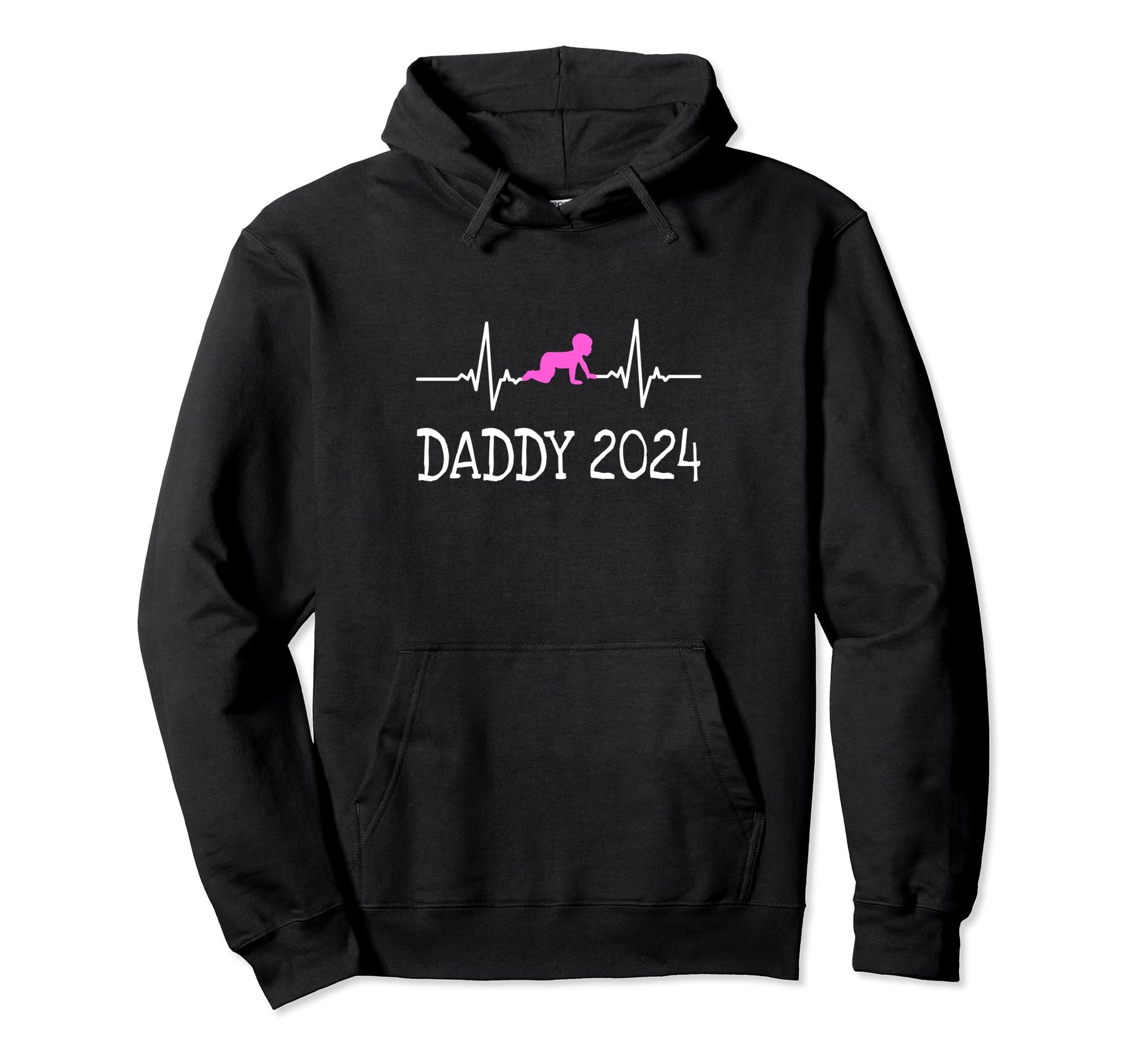 First Fathers Day 2024 Dad 1St Time Hoodie - Trendy Graphic Unisex - T-Shirt, Sweatshirt, Hoodie