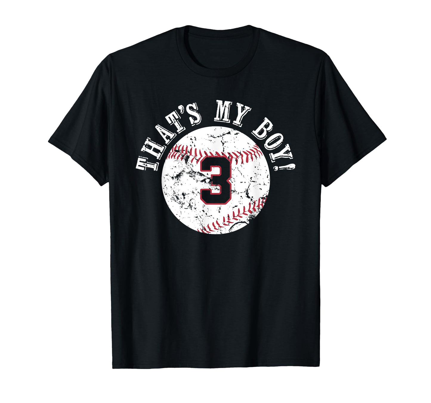 Unique Thats My 3 Baseball Player Mom T-Shirt - Custom Art Print Men Women - T-Shirt, Sweatshirt, Hoodie