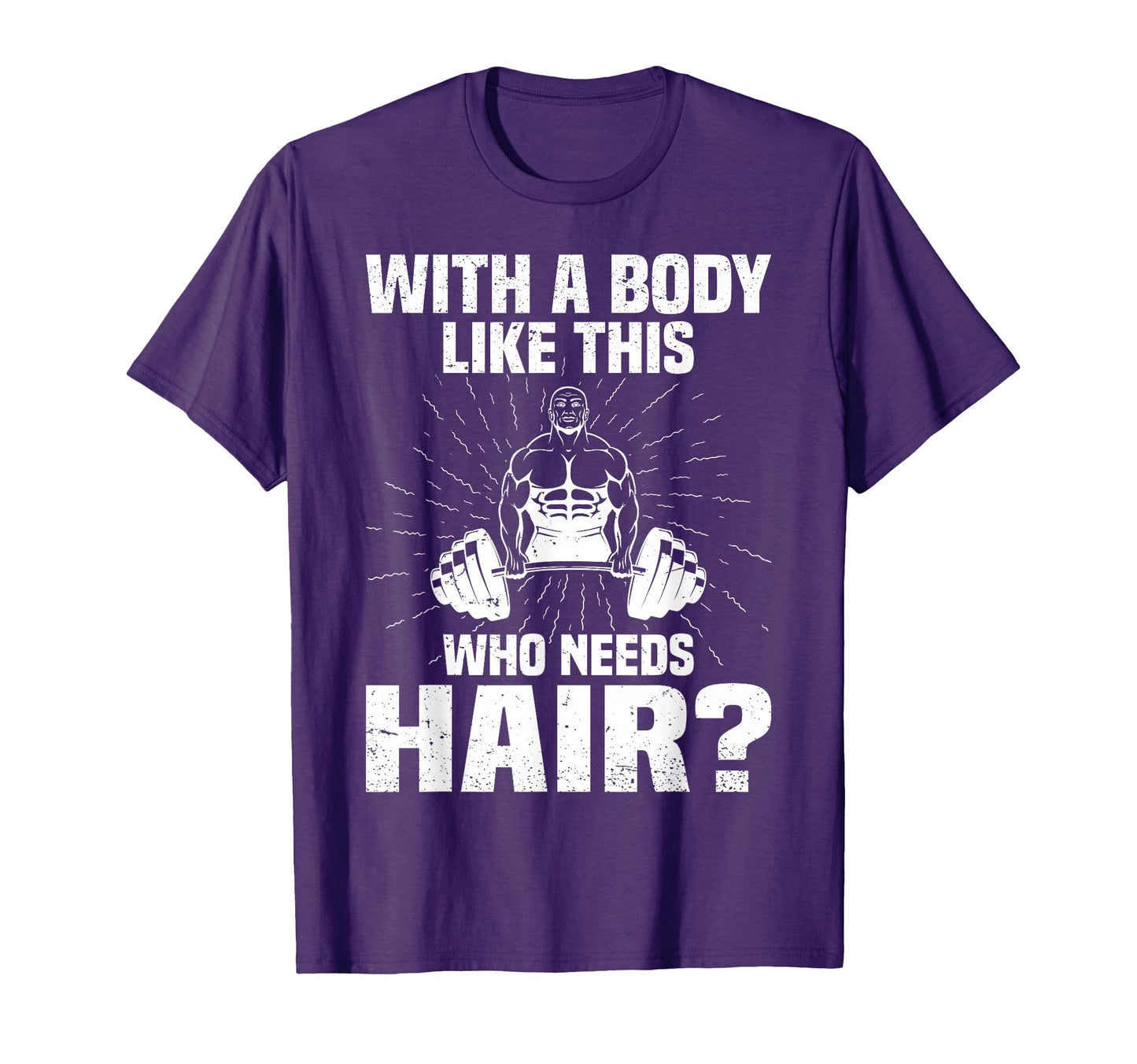 Funny Bald Dad Joke Body Like This Who T-Shirt - Graphic Print for Adults - T-Shirt, Sweatshirt, Hoodie