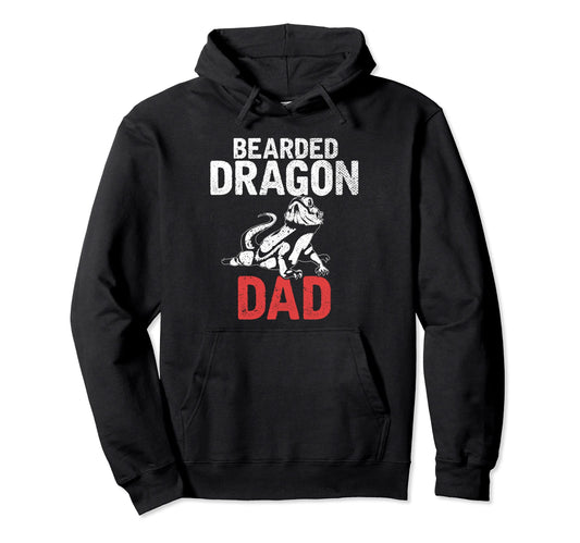 Animal Pet Dad Fathers Day Lizard Hoodie - Unique Graphic for Adults - T-Shirt, Sweatshirt, Hoodie