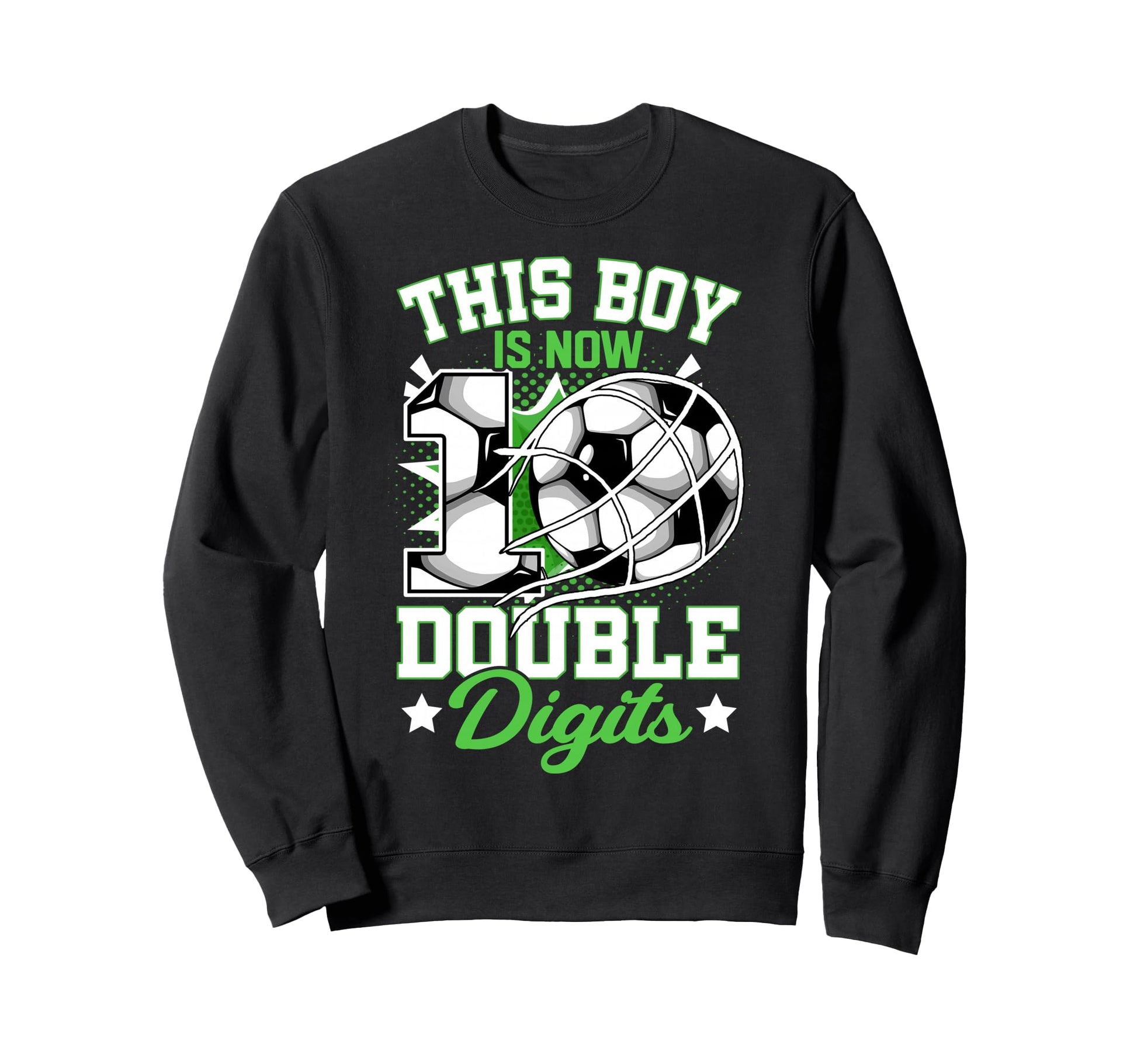 This Now 10 Double Digits Soccer Sweatshirt - Streetwear Style for Adults - T-Shirt, Sweatshirt, Hoodie