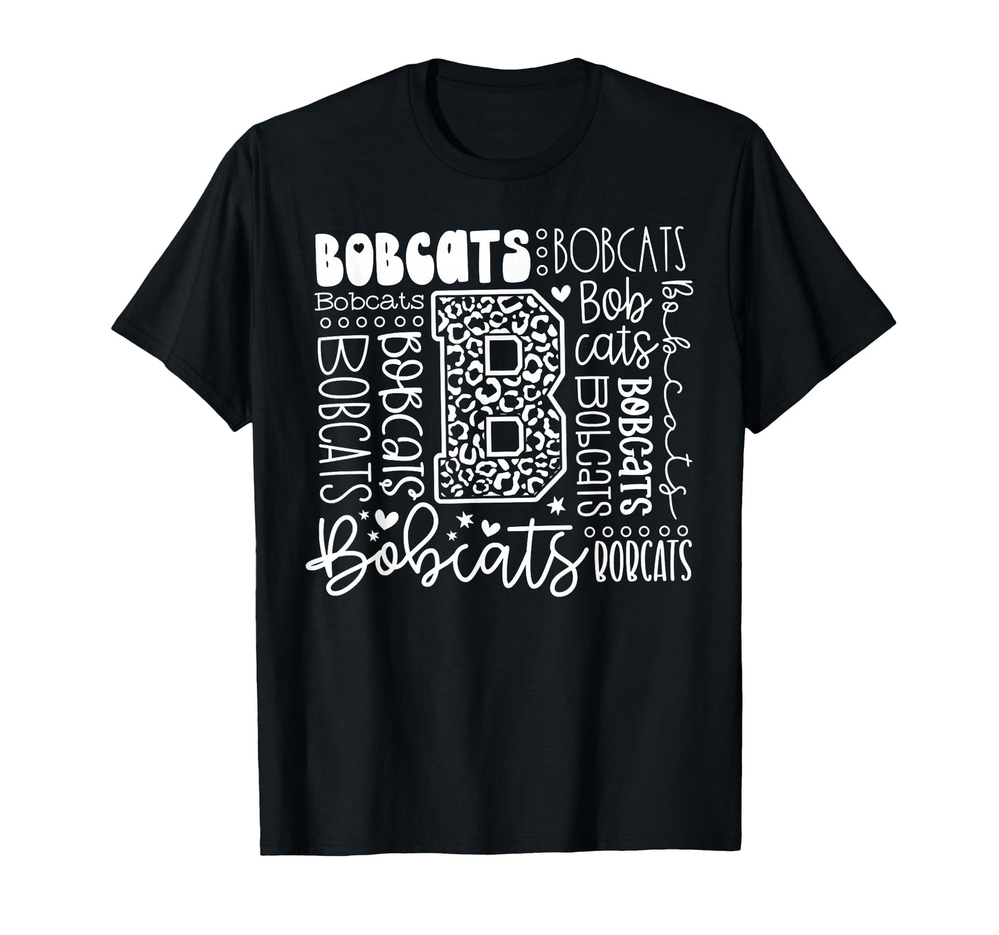 Bobcat Baseball Team Mascot School T-Shirt - Casual Everyday Wear Unisex - T-Shirt, Sweatshirt, Hoodie