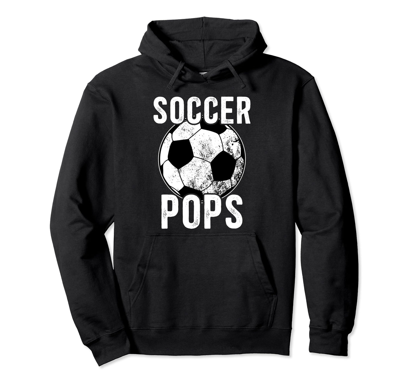 Soccer Pops Grandpa Pops Soccer Player Hoodie - Novelty Apparel Men Women - T-Shirt, Sweatshirt, Hoodie