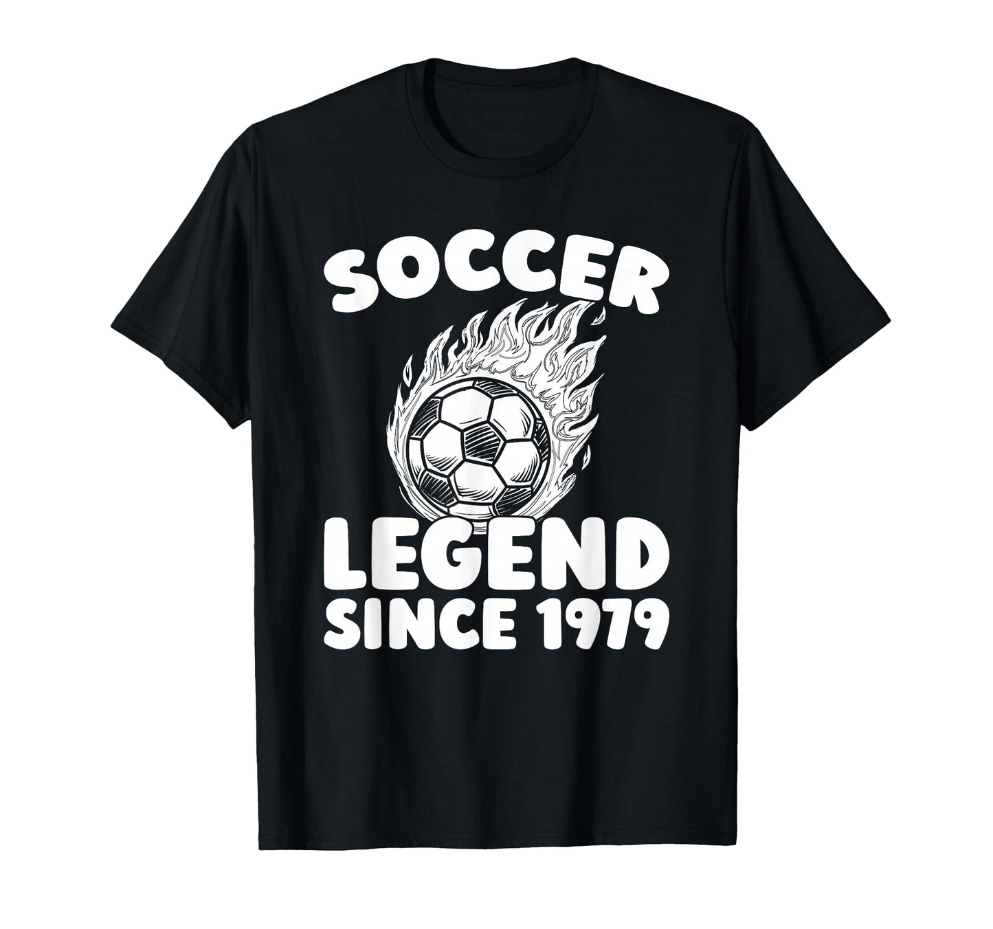 Born 1979 Sports Team Player Soccer T-Shirt - Fun Novelty Design Unisex - T-Shirt, Sweatshirt, Hoodie