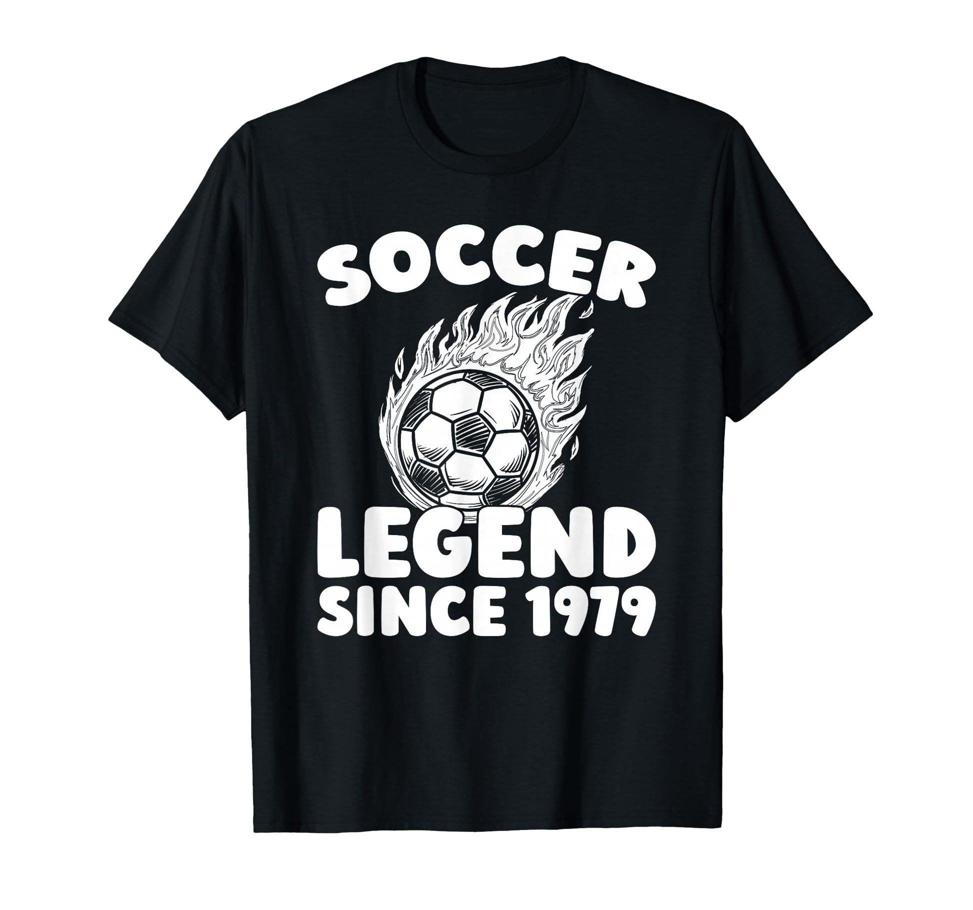 Born 1979 Sports Team Player Soccer T-Shirt - Fun Novelty Design Unisex - T-Shirt, Sweatshirt, Hoodie