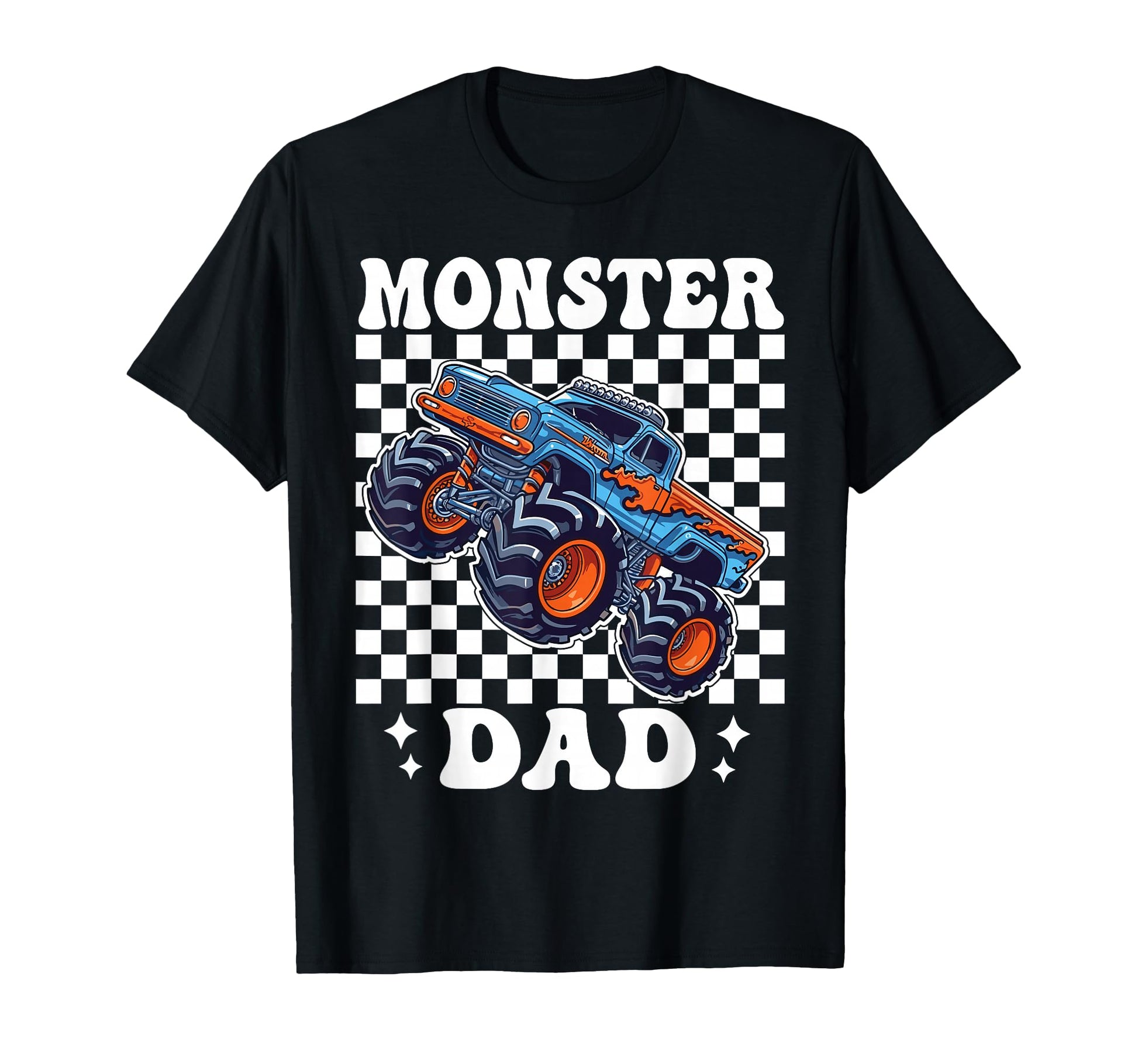 Monster Truck Dad Family Matching T-Shirt - Casual Everyday Wear Men Women - T-Shirt, Sweatshirt, Hoodie