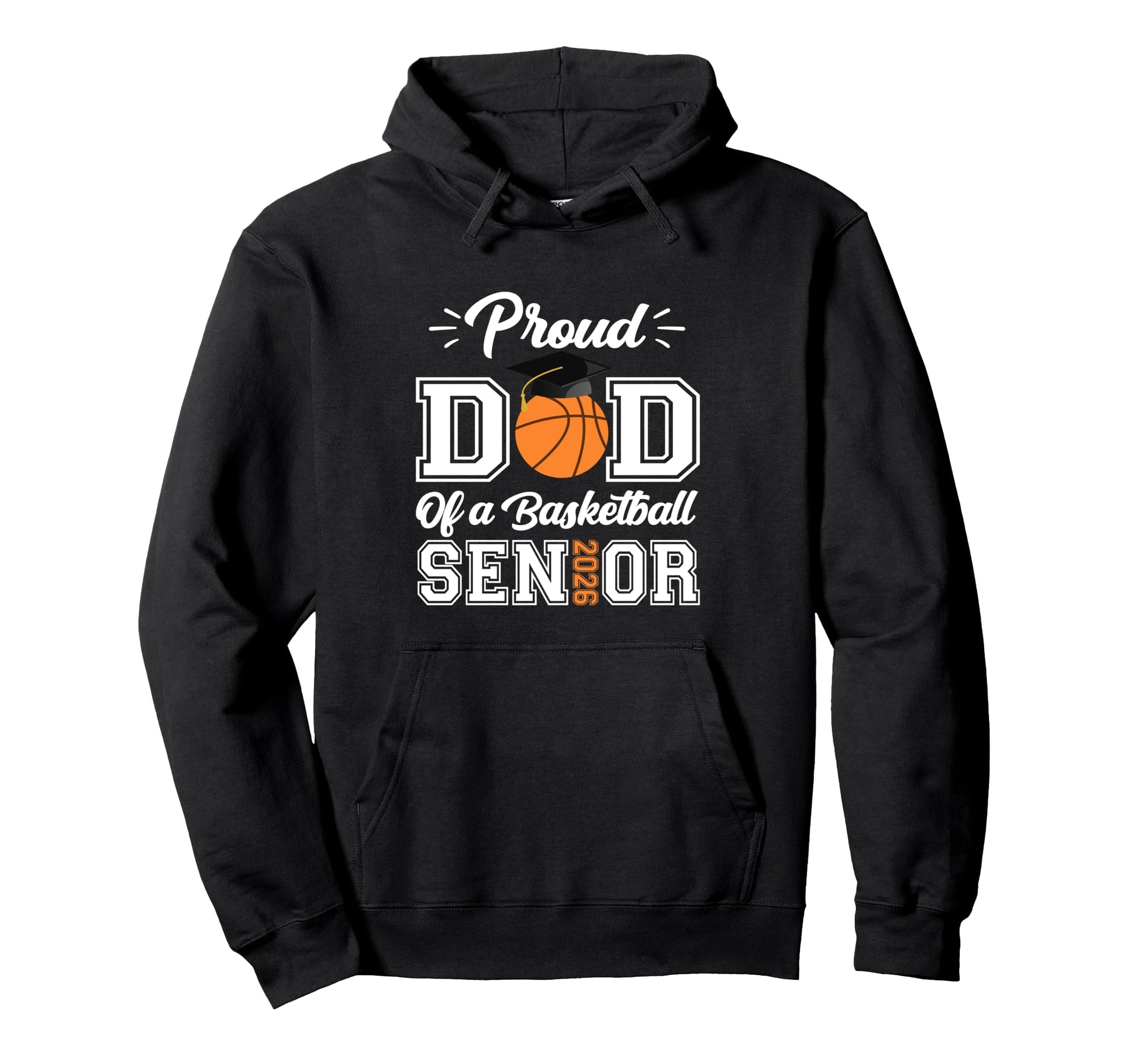 Proud Dad 2026 Senior Graduate Hoodie - Streetwear Style Men Women - T-Shirt, Sweatshirt, Hoodie