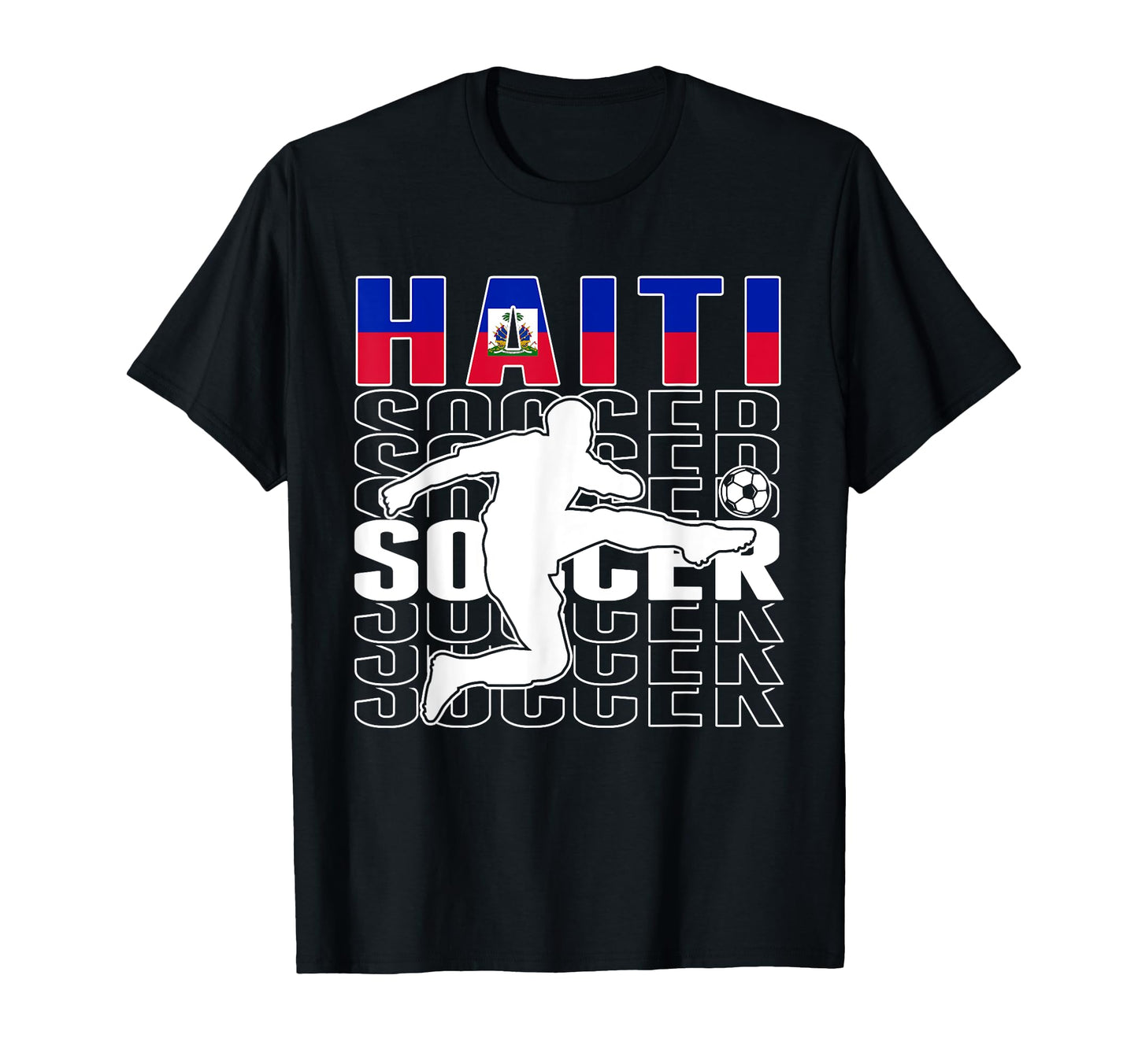 Haiti Soccer Lovers Jersey Proud T-Shirt - Aesthetic Graphic Unisex - T-Shirt, Sweatshirt, Hoodie