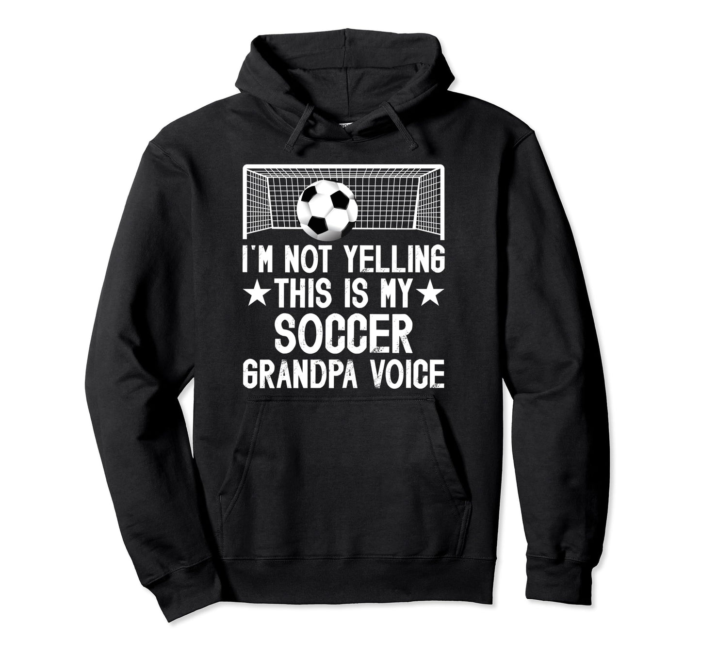 Soccer Grandpa Voice Grandpa Soccer Hoodie - Casual Everyday Wear Unisex - T-Shirt, Sweatshirt, Hoodie