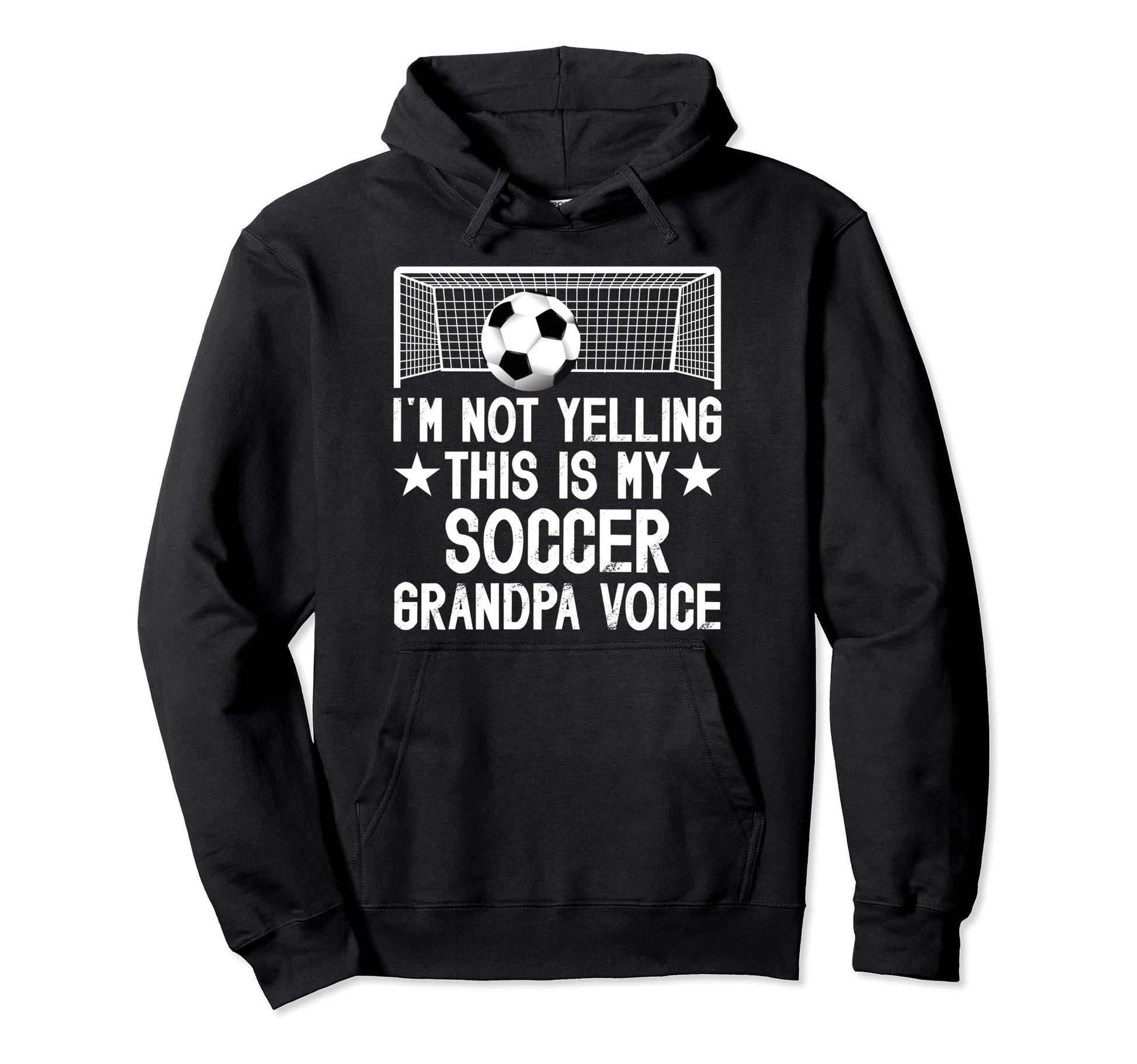 Soccer Grandpa Voice Grandpa Soccer Hoodie - Casual Everyday Wear Unisex - T-Shirt, Sweatshirt, Hoodie