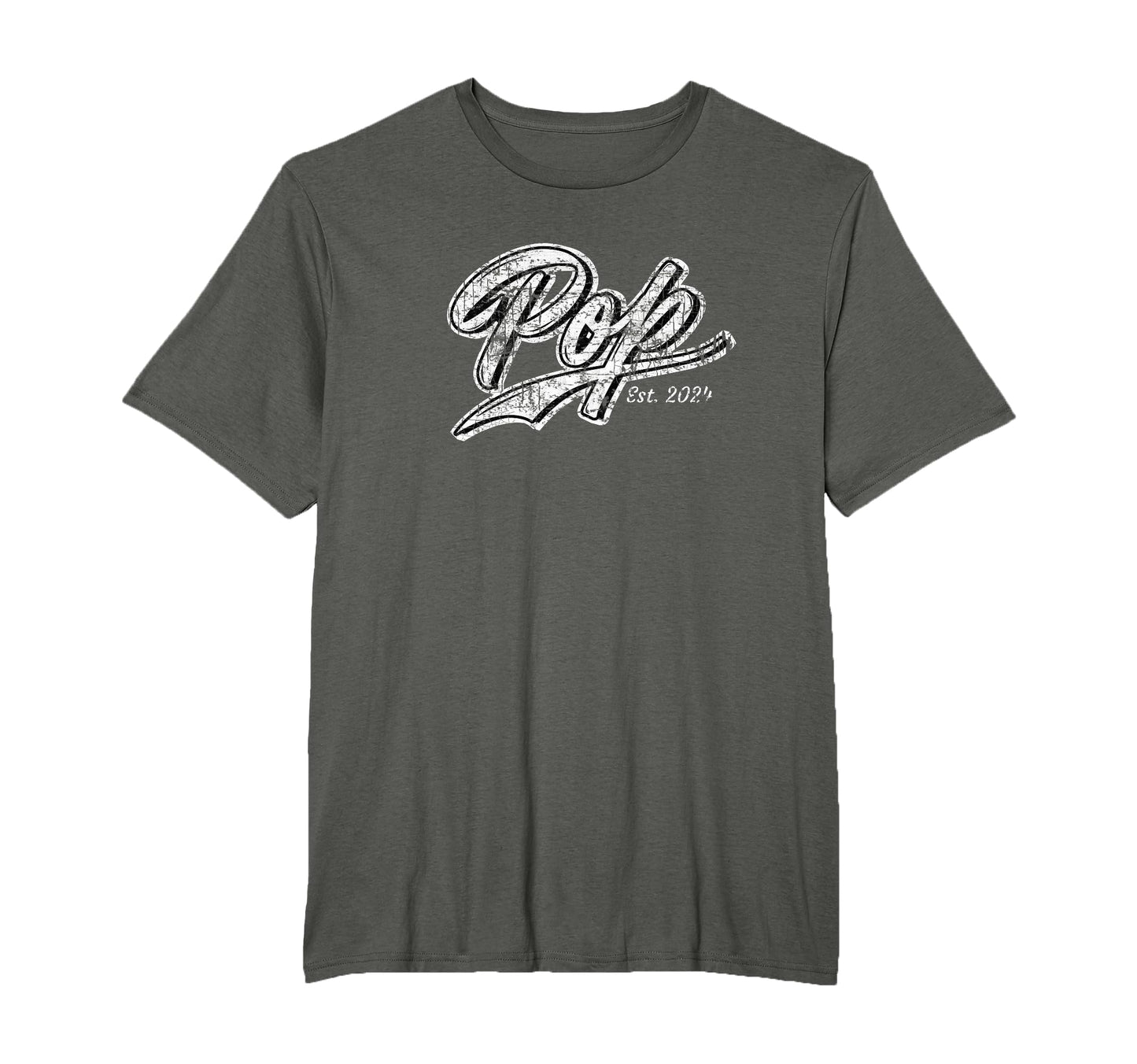 Pop Fathers Day Pop Est 2024 Grandpa T-Shirt - Unique Graphic for Adults - T-Shirt, Sweatshirt, Hoodie