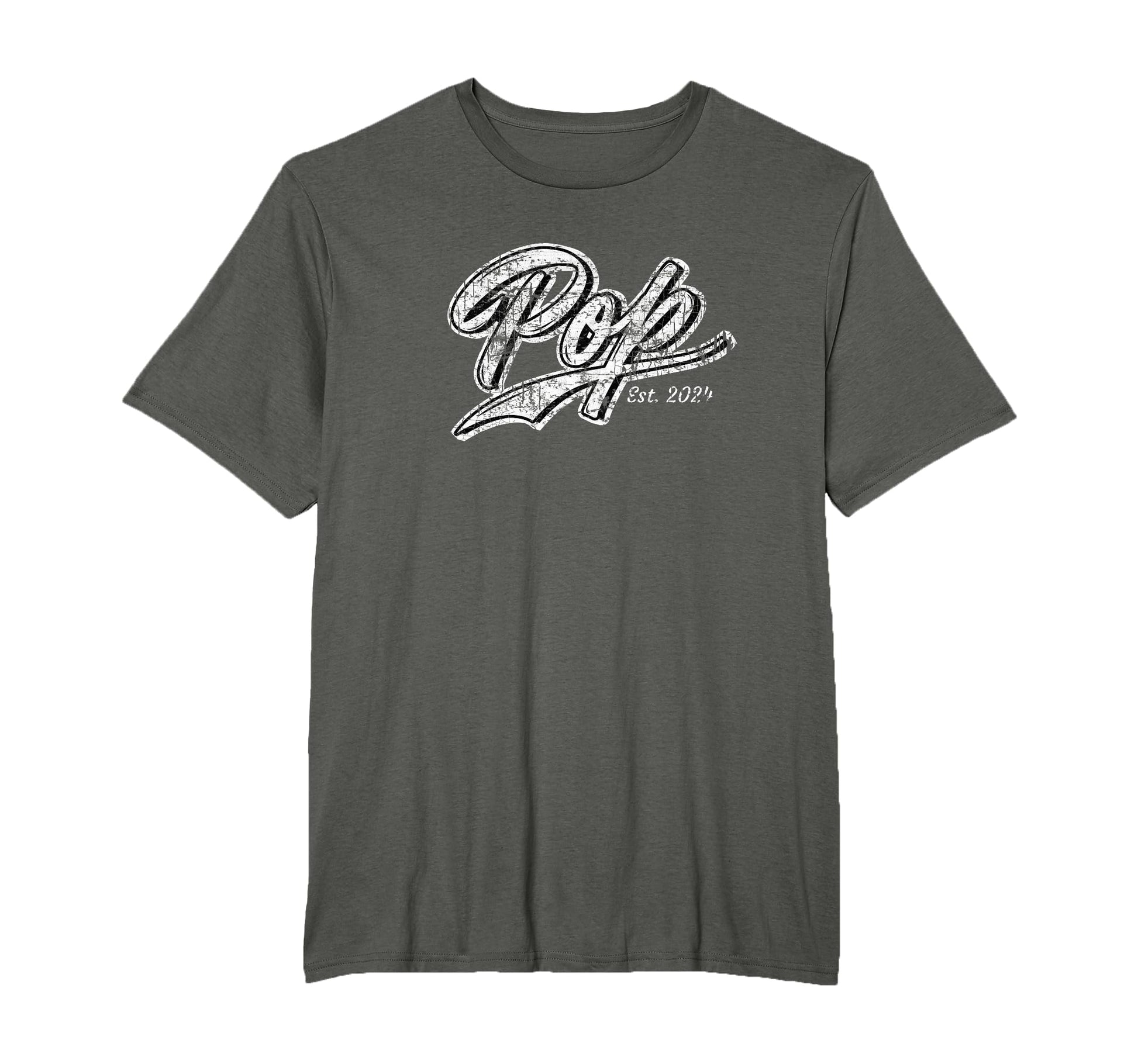Pop Fathers Day Pop Est 2024 Grandpa T-Shirt - Unique Graphic for Adults - T-Shirt, Sweatshirt, Hoodie