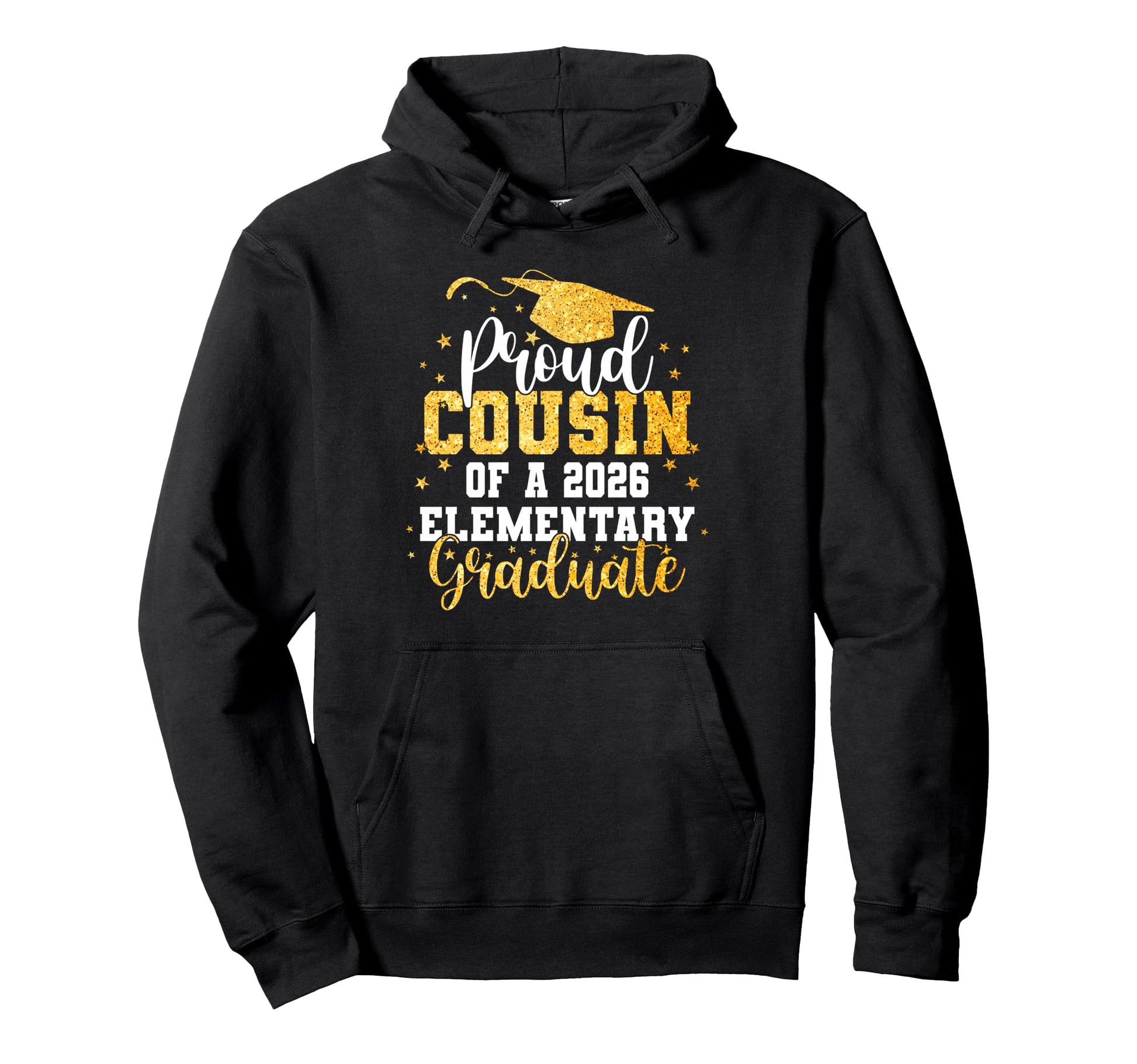 Proud Cousin Class 2026 Elementary Hoodie - Fun Novelty Design Unisex - T-Shirt, Sweatshirt, Hoodie